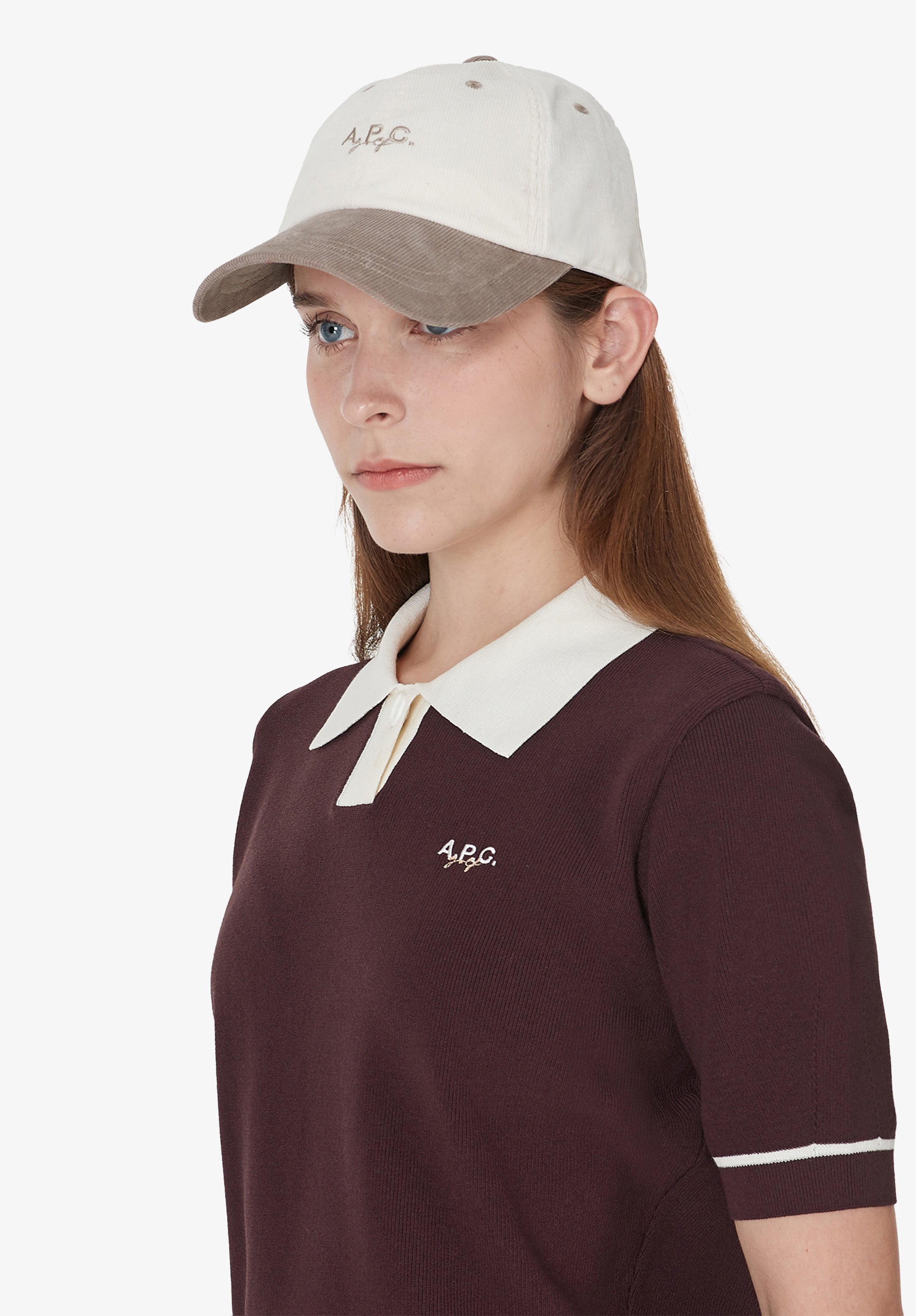 A.P.C. Golf Cap Tee-Halter Baumwolle Gr. M