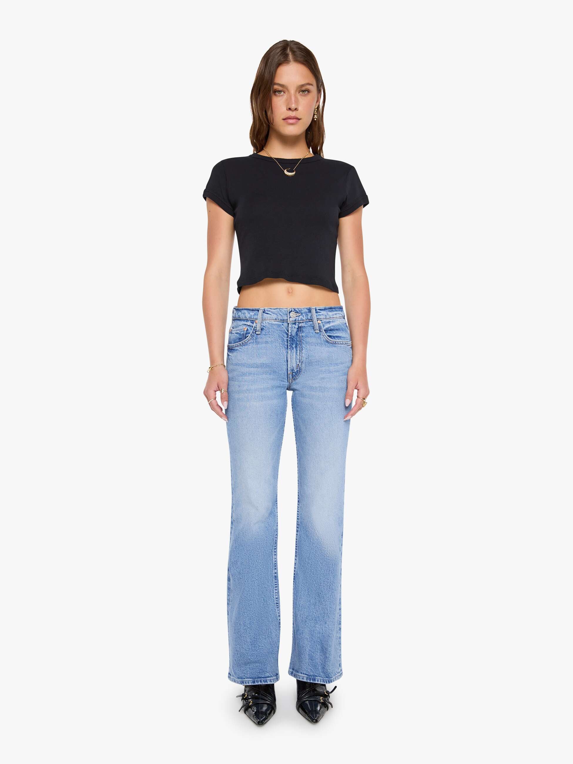 Mother The Jinx Sneak Jeans Sow Surreal Bootcut