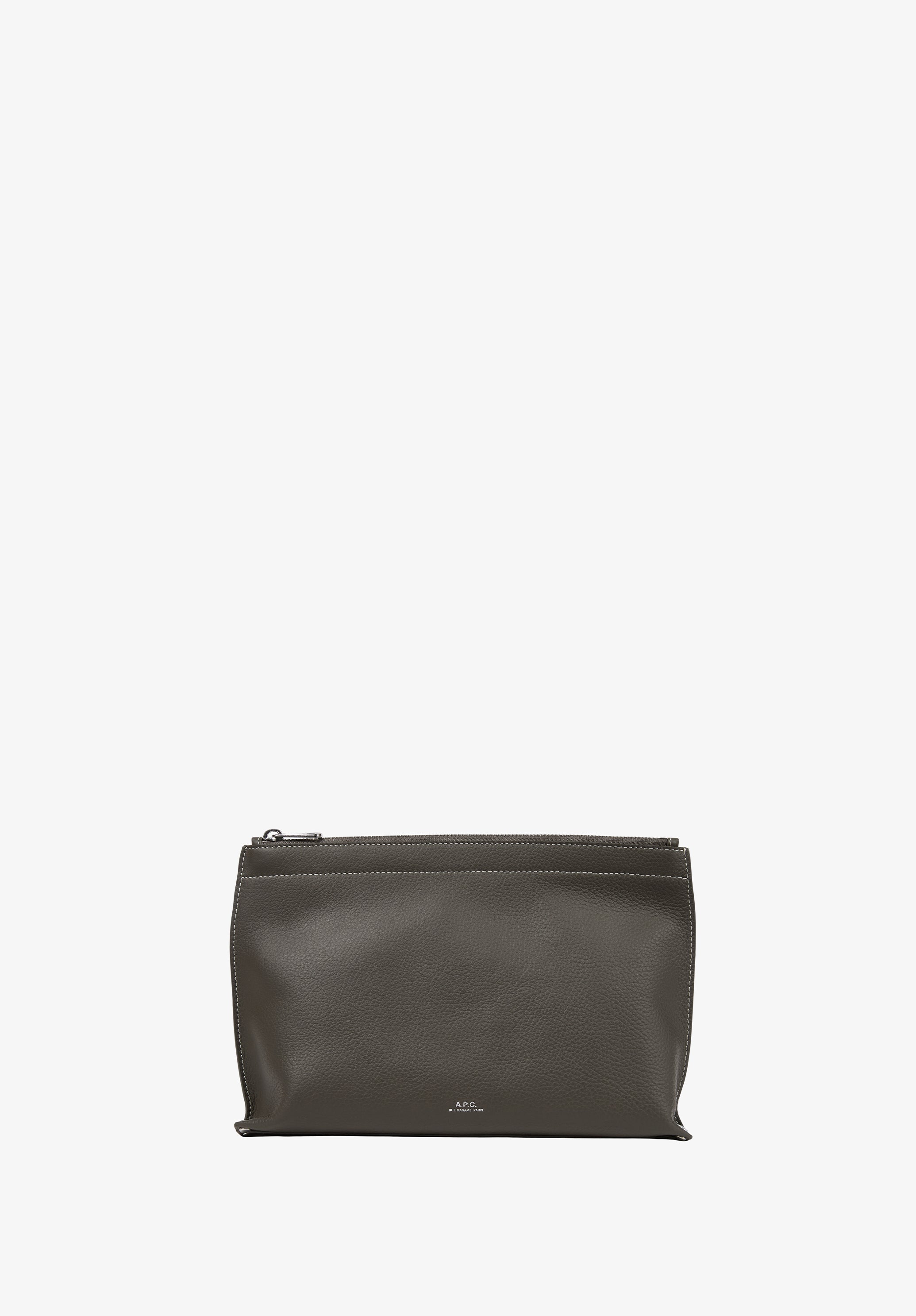 A.P.C. Neige Clou Clutch Leder Nieten TU
