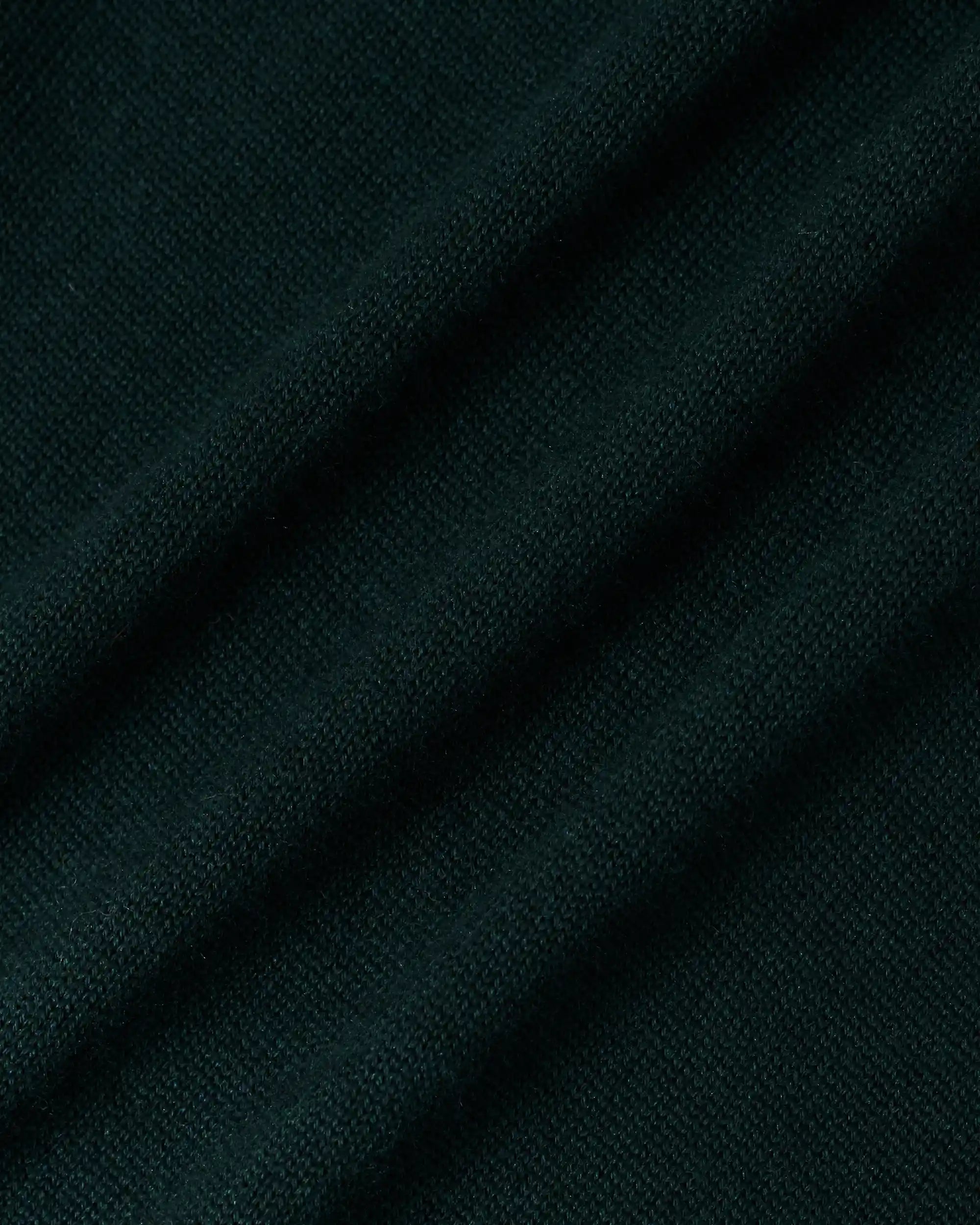 Drôle De Monsieur D Mirror Wool Silk Boxy Cardigan Dunkelgrün