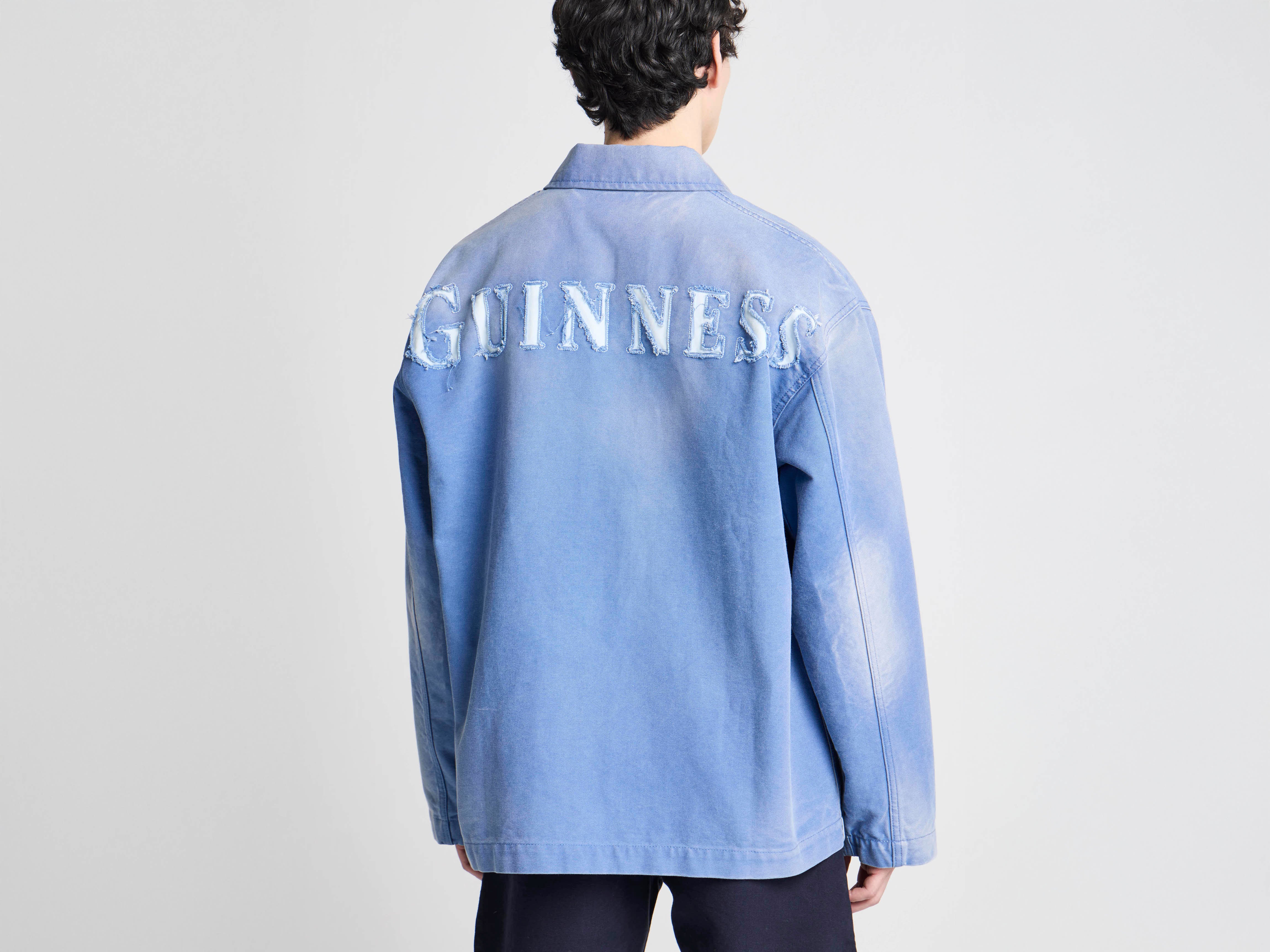 J.W.Anderson Guinness Chore Jacket Denim Mid-Blue Unisex