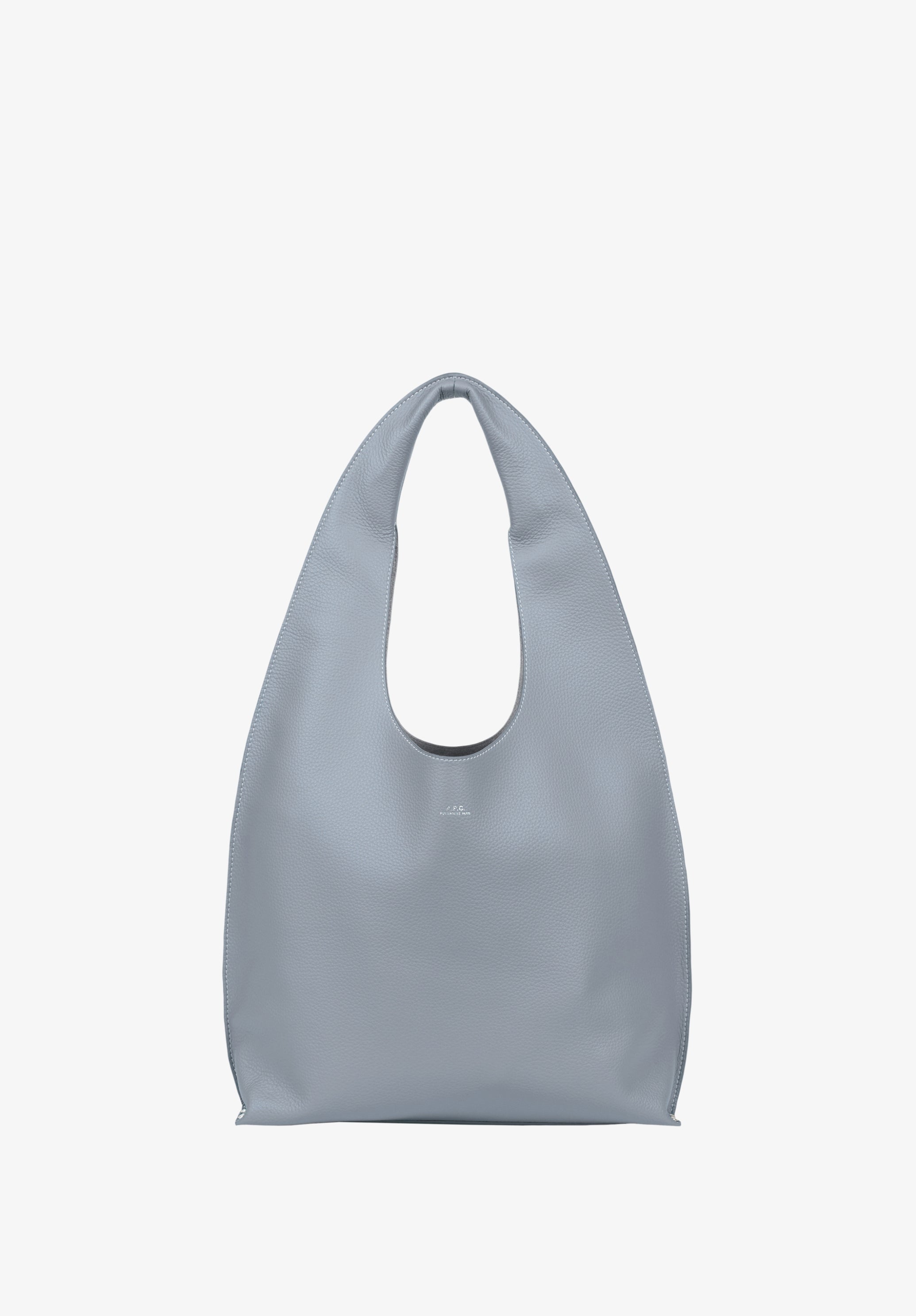A.P.C. Neige Clou Tasche blau TU genarbtes Leder