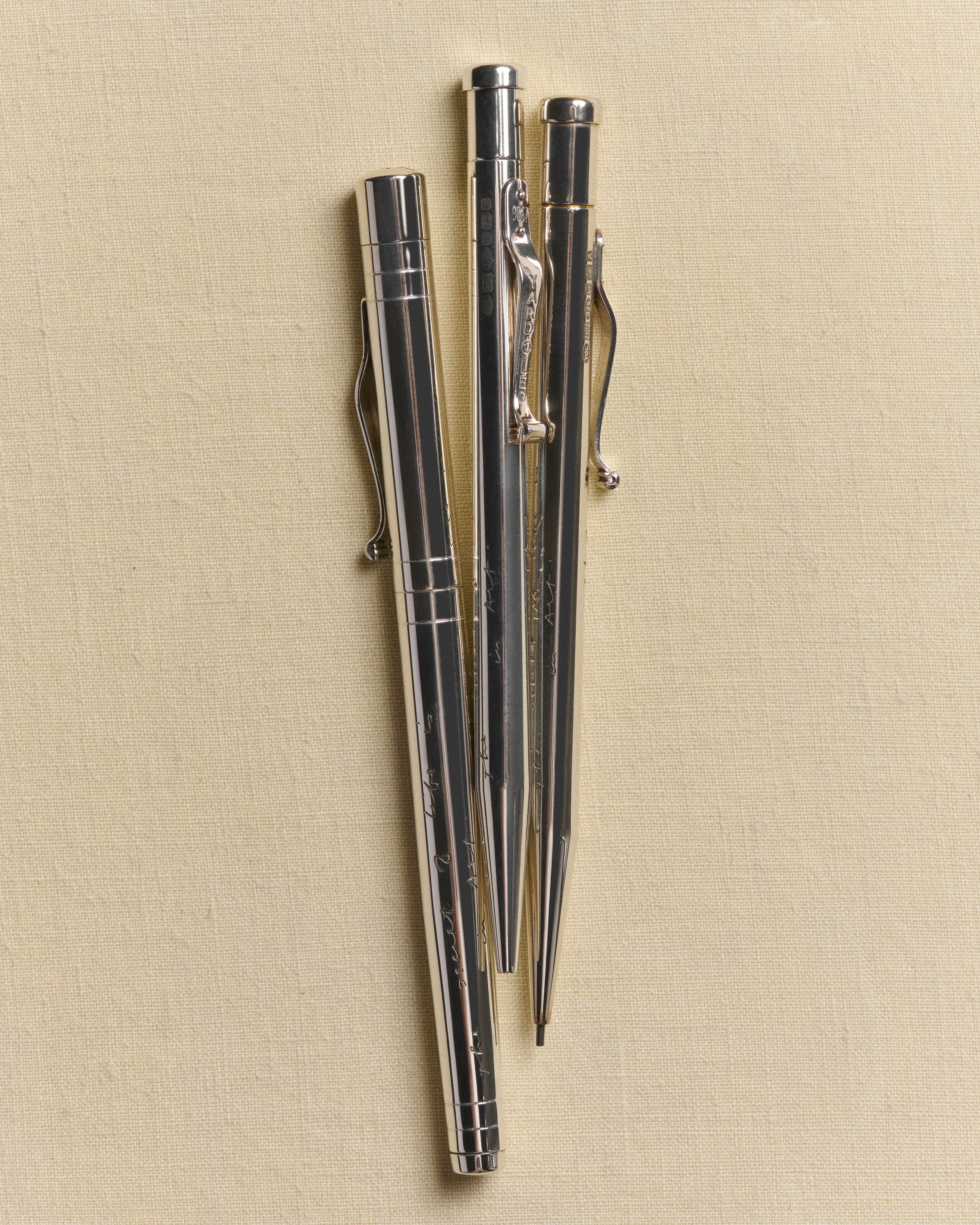 J.W.Anderson Füller Sterling Silber Goldfeder Gravur