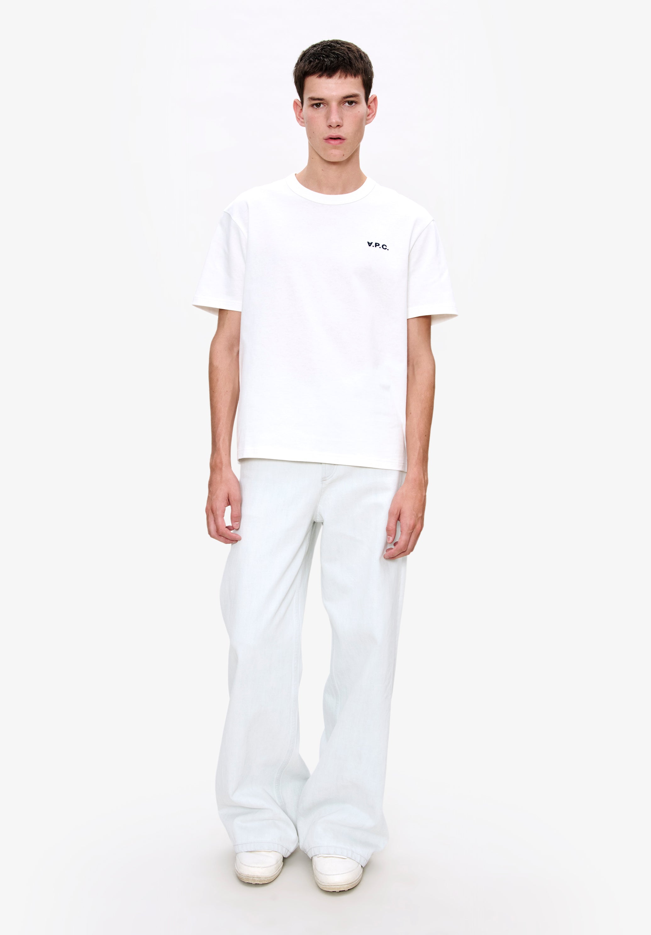 A.P.C. Boxy Petit VPC T-Shirt Bio-Baumwolle Größe M