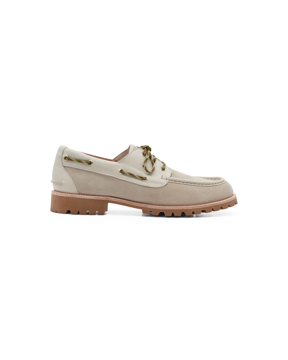 Drôle De Monsieur La Chaussure Bateau Bootsschuh Beige 43
