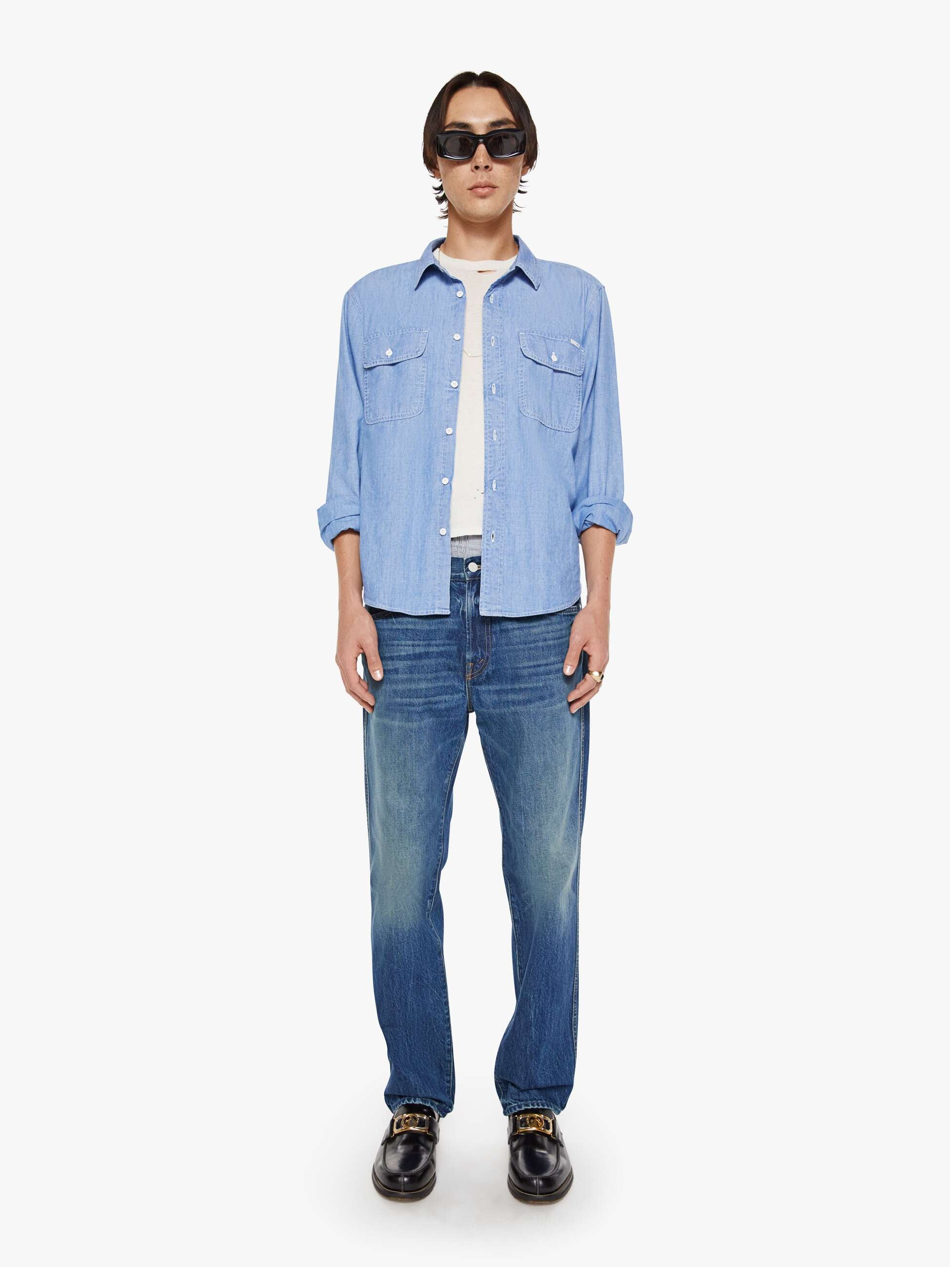Mother The Rounded Freeze Denimhemd By Hook Or By Crook