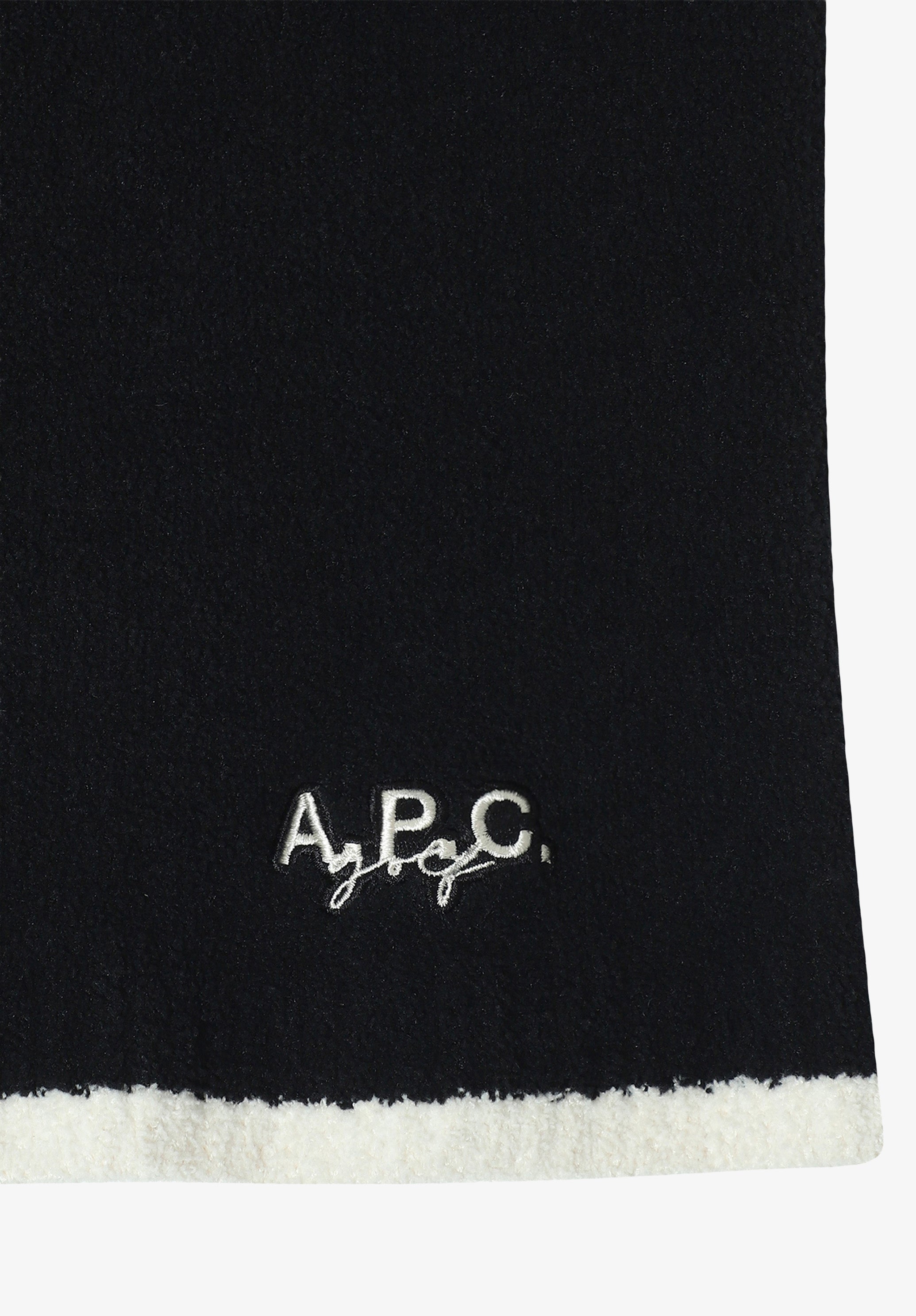 A.P.C. Golf Halstuch Schal Weiß TU