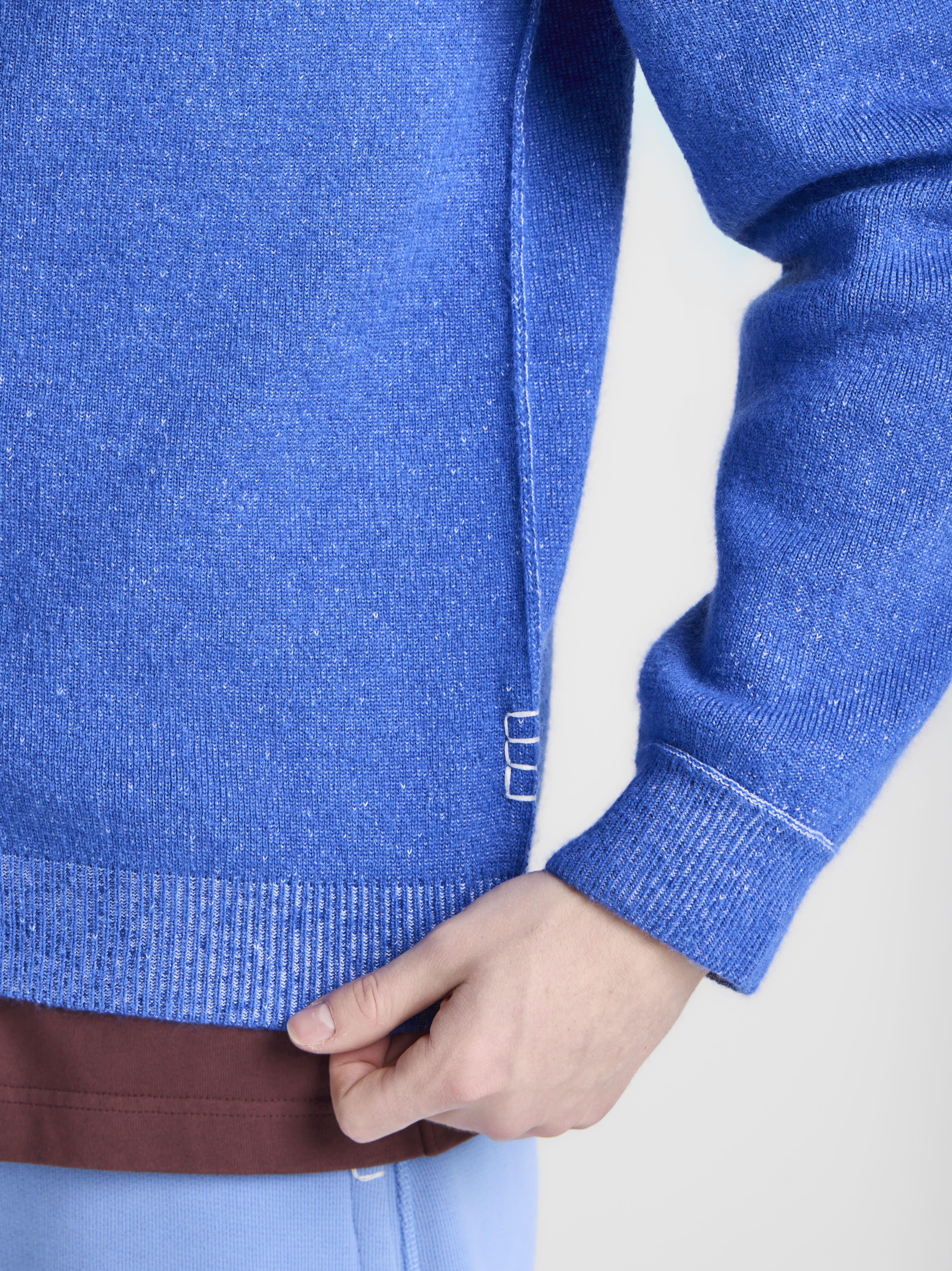 J.W.Anderson Mohair Cardigan Strickjacke Cobalt Herren