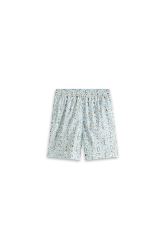 Drôle De Monsieur Le Short Plage Ornements Badeshorts blau