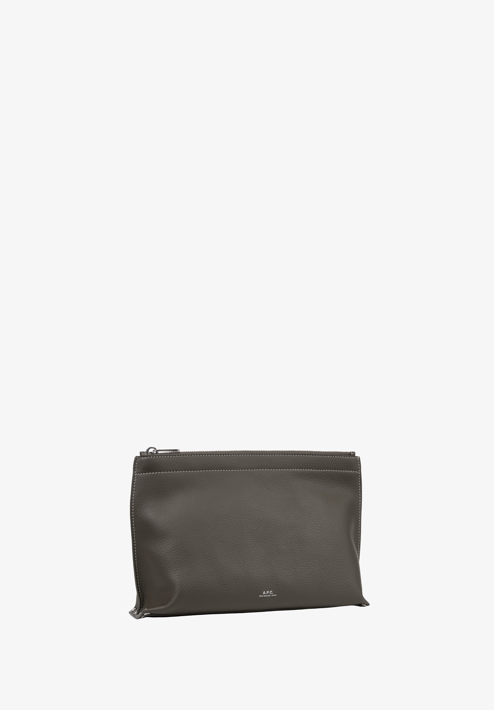 A.P.C. Neige Clou Clutch Leder Nieten TU