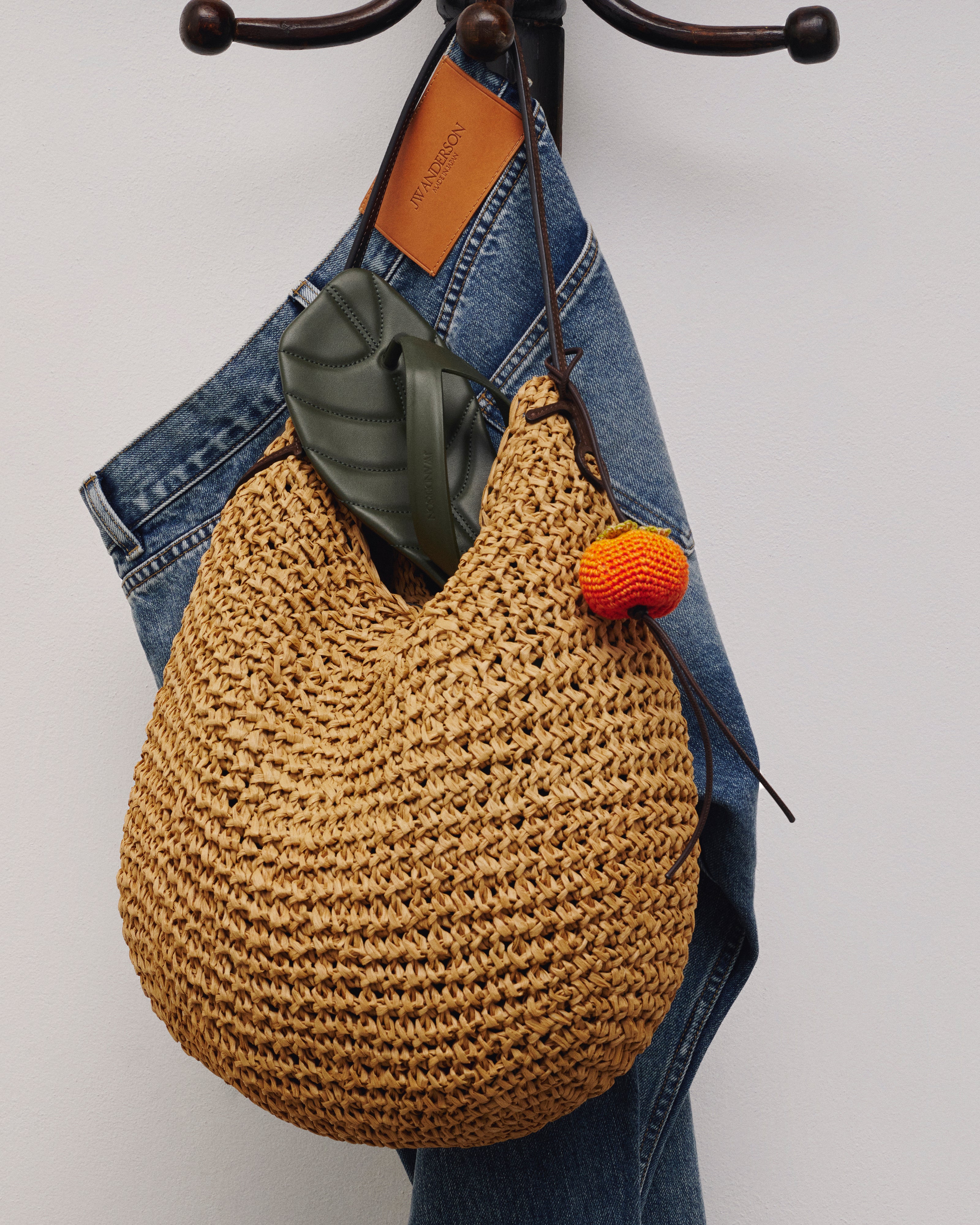 J.W.Anderson Large Bulb Bag Tasche Natural Brown