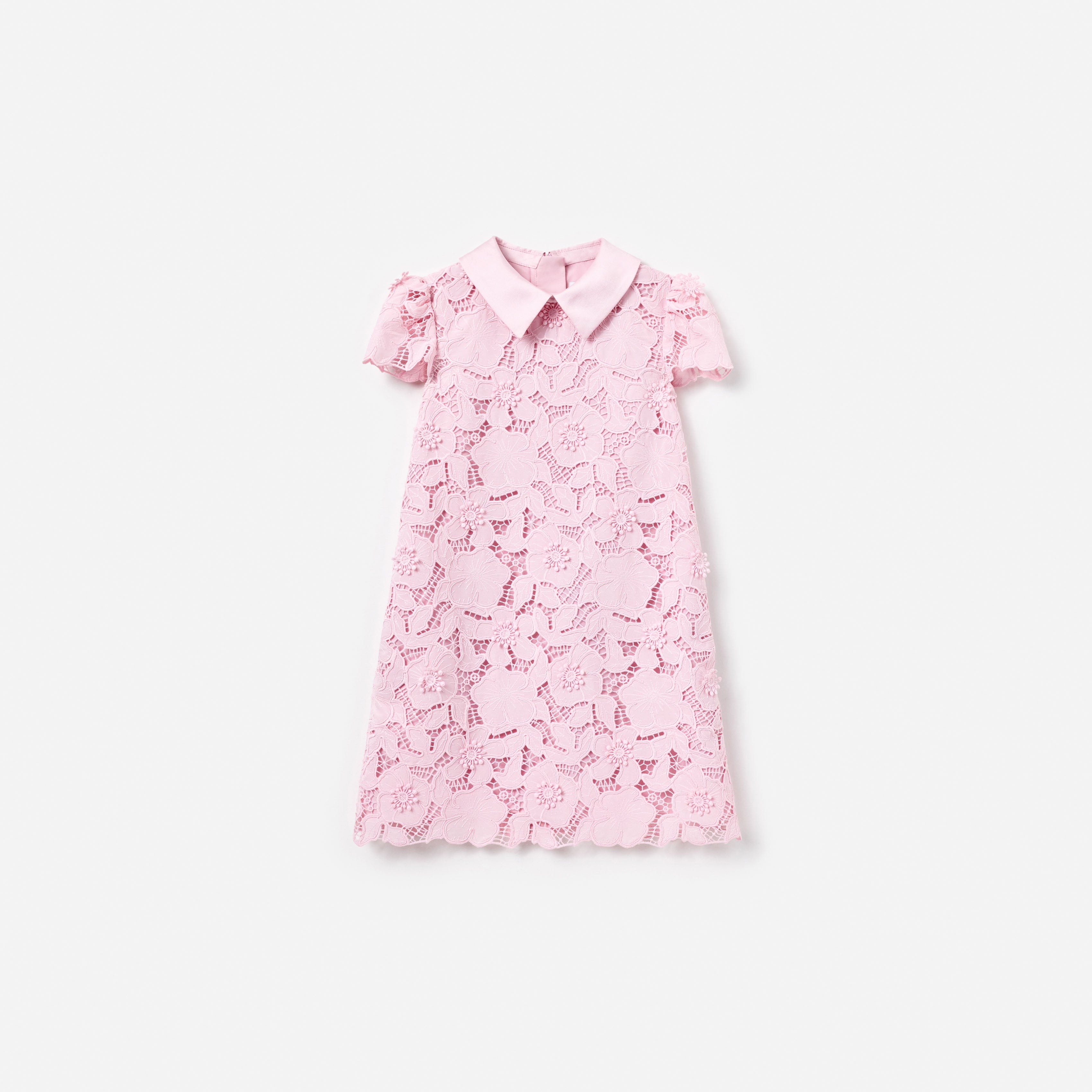 Self Portrait Pink Flower Kinderkleid Rosa Spitze Gr. 3-12