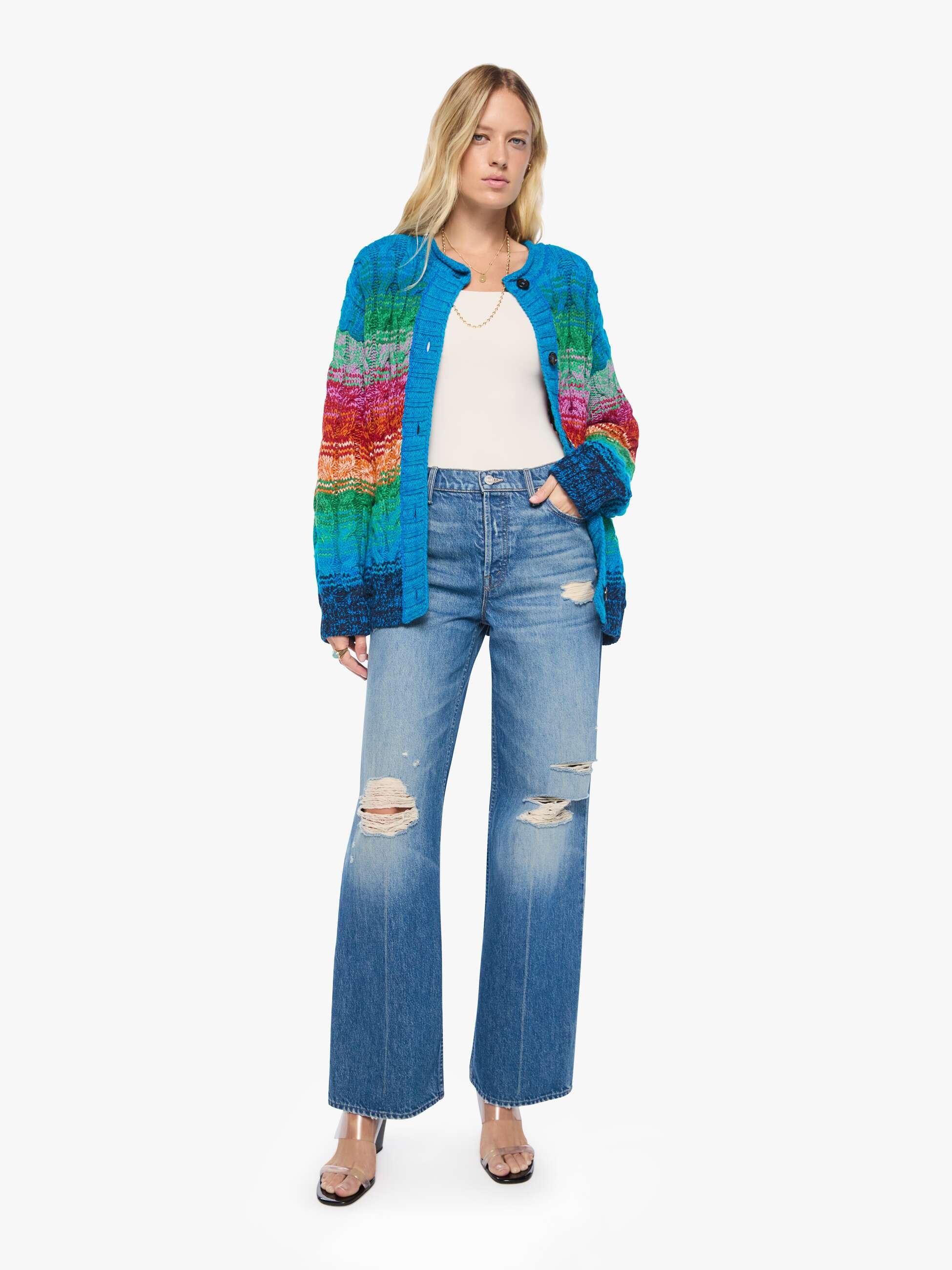 Mother The Biggie Cardigan Strickjacke Bunt Alpaka