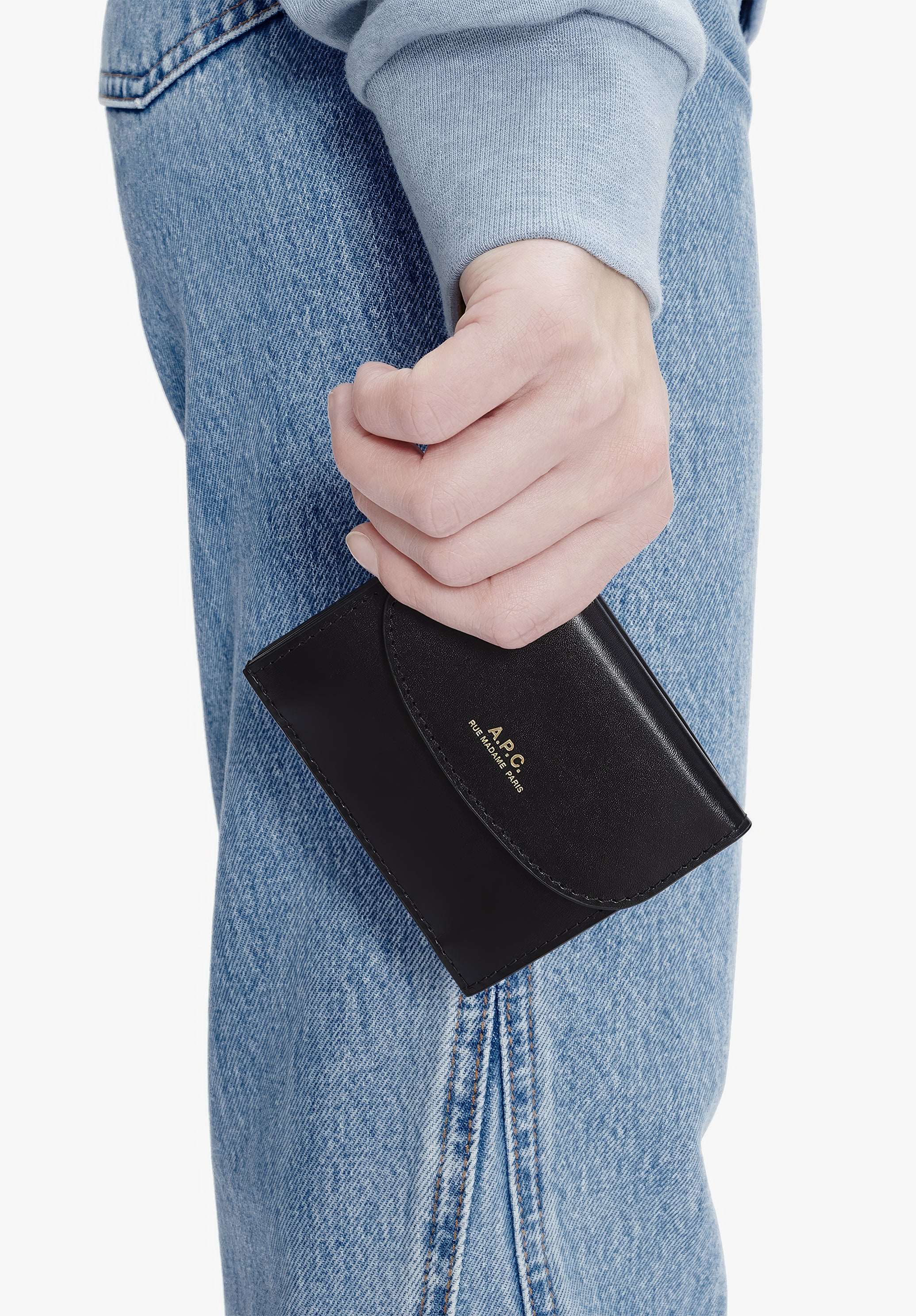 A.P.C. Genève Trifold Geldbörse TU Kartenfächer