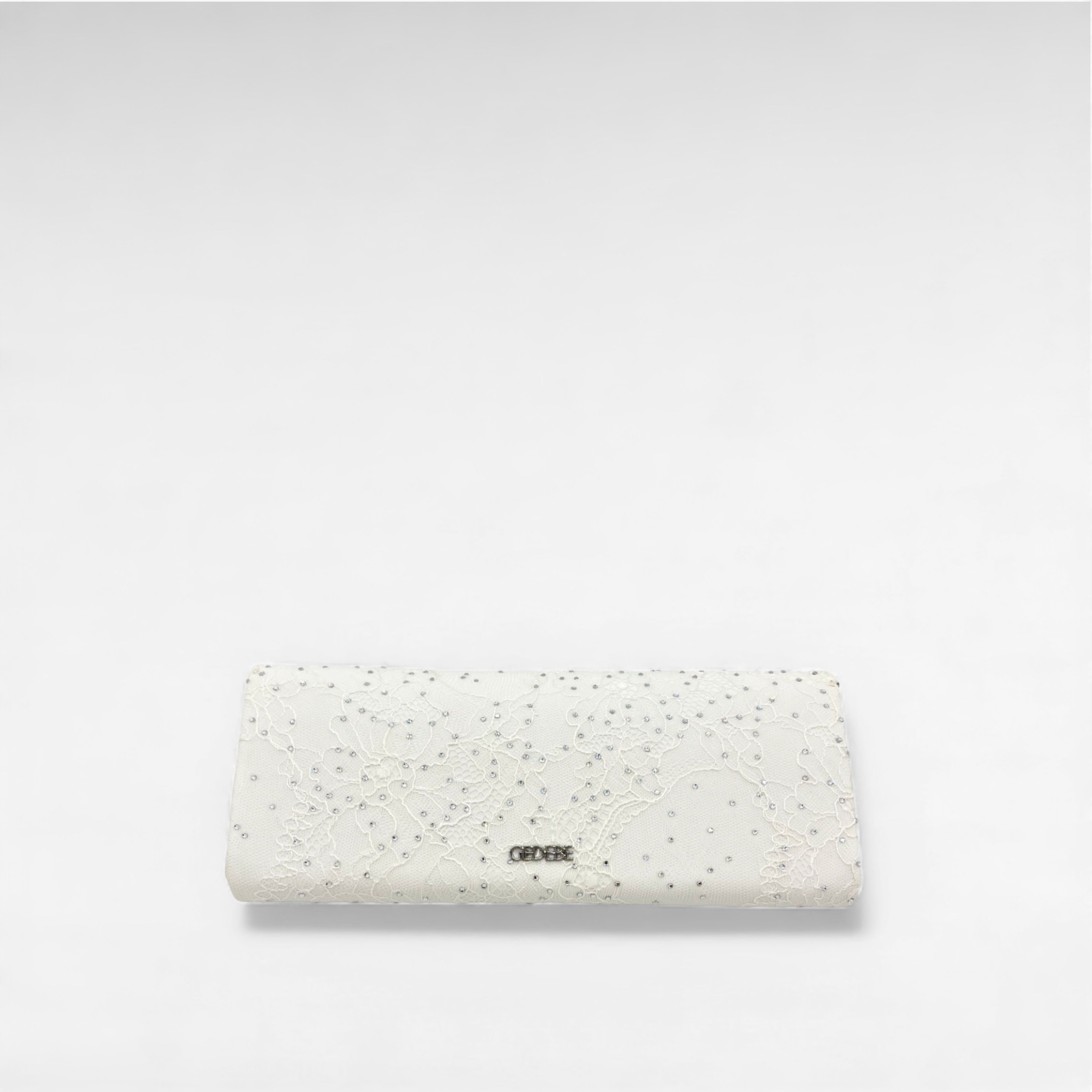 Gedebe Lace Envelope Spitze Clutch Kristall
