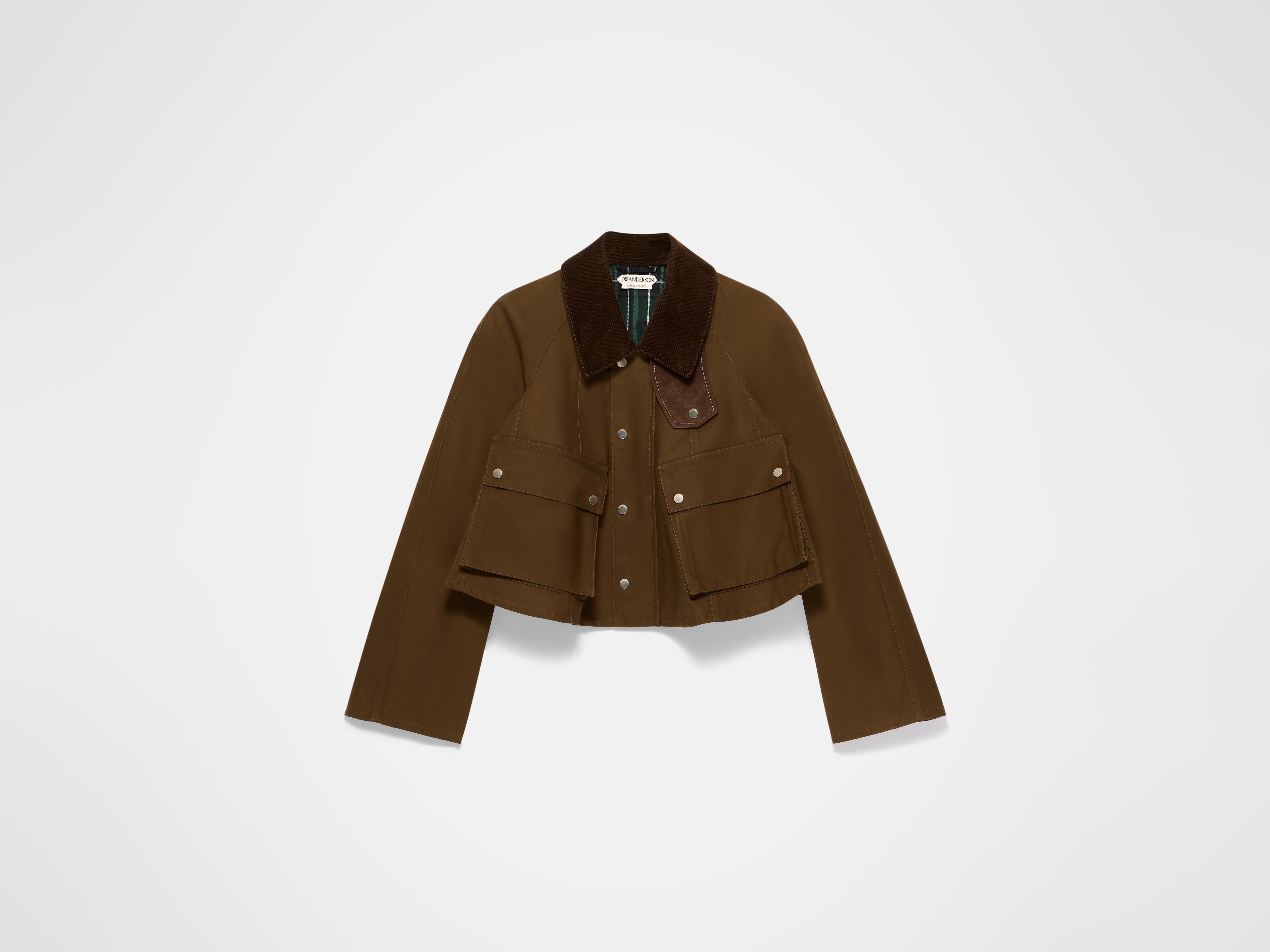 J.W.Anderson Coats Barn Jacket Damen Dunkeloliv Waxed