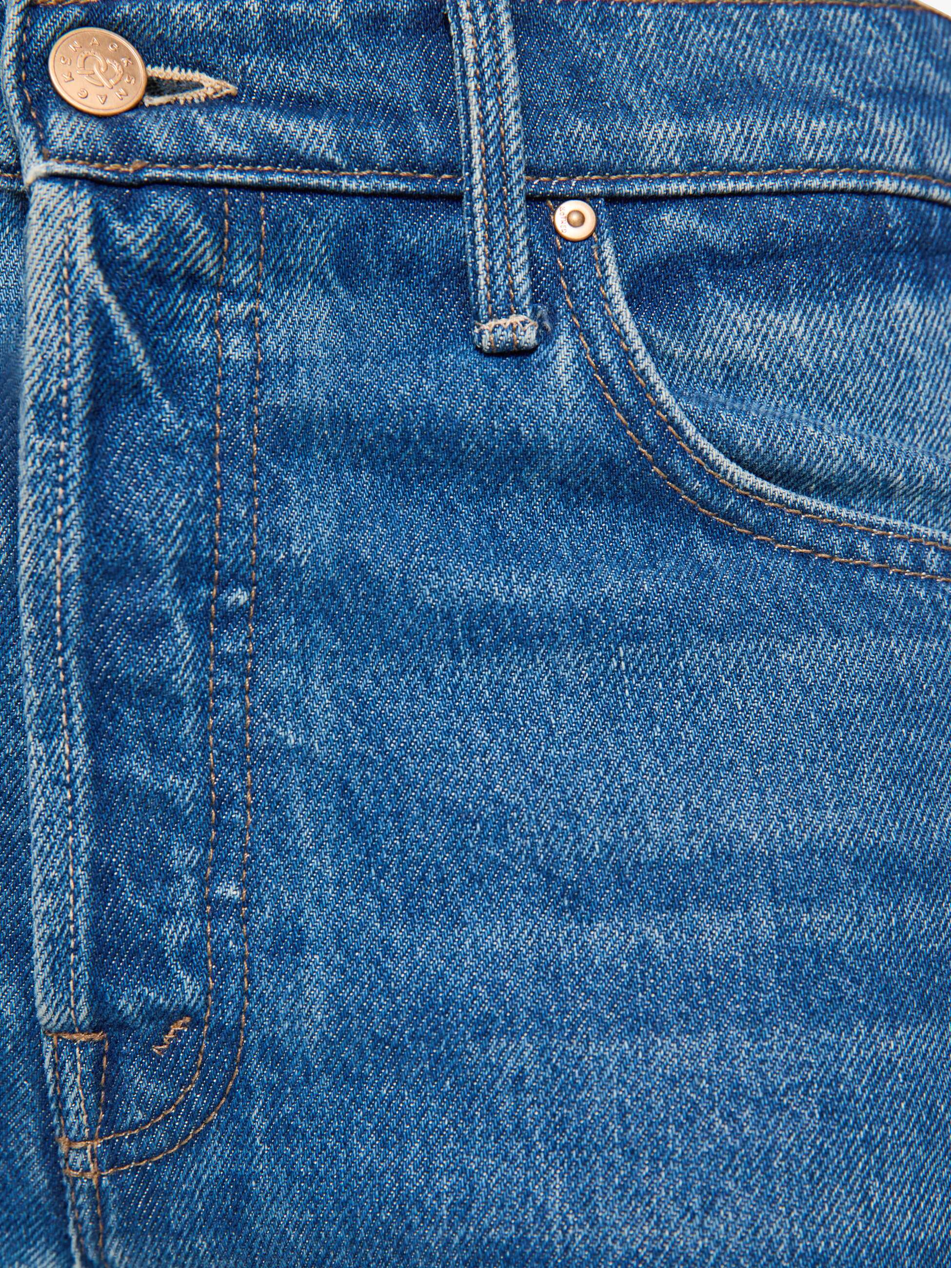 Mother Snacks Nacho Double Dip Nerdy Fray Jeans Refill Wide Leg