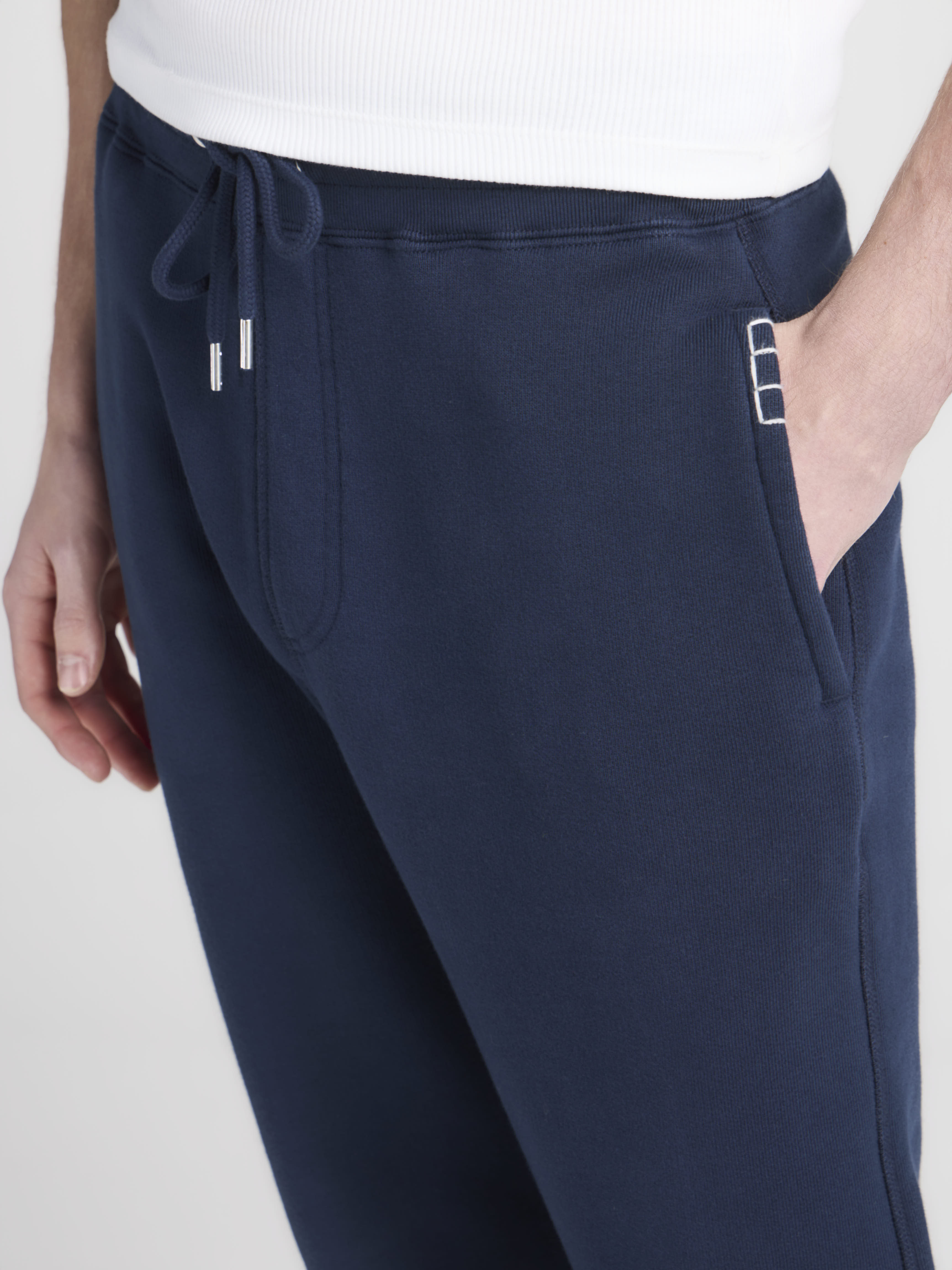 J.W.Anderson Trousers Cuffed Sweatpants Hose Navy Jersey
