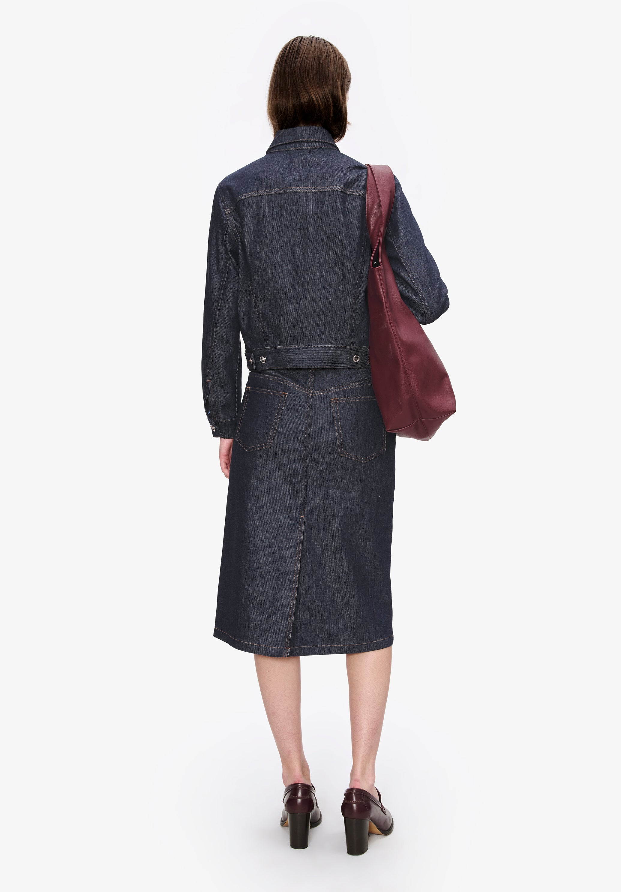 A.P.C. Dion Jacke Kurz Pattentaschen Gitarrendolch