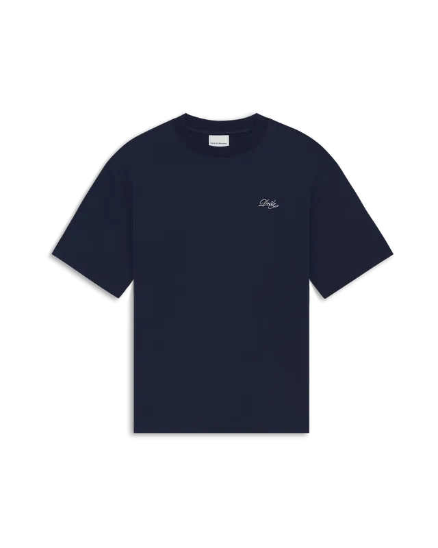 Drôle de Monsieur Belissima T-Shirt Navy Baumwolle