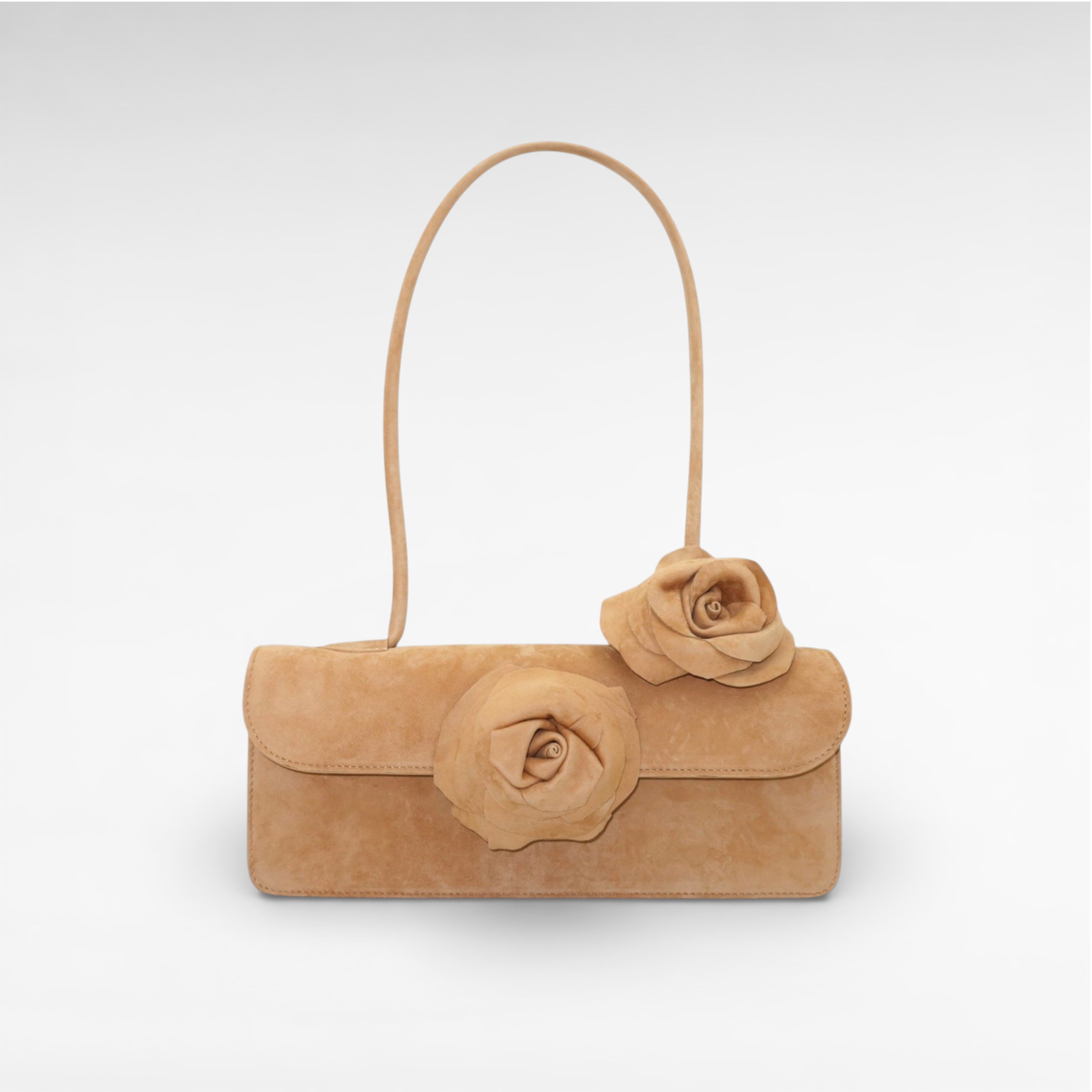 Gedebe Chelsea Handtasche Leder Blumen 30 cm