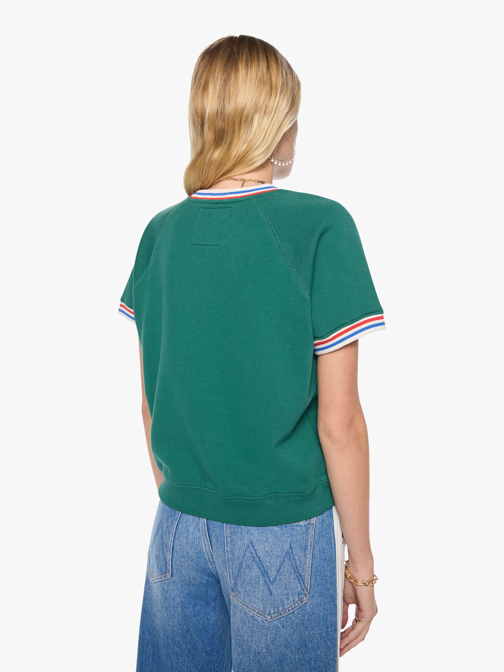 Mother Sport Concert Sweatshirt Grün Baumwolle