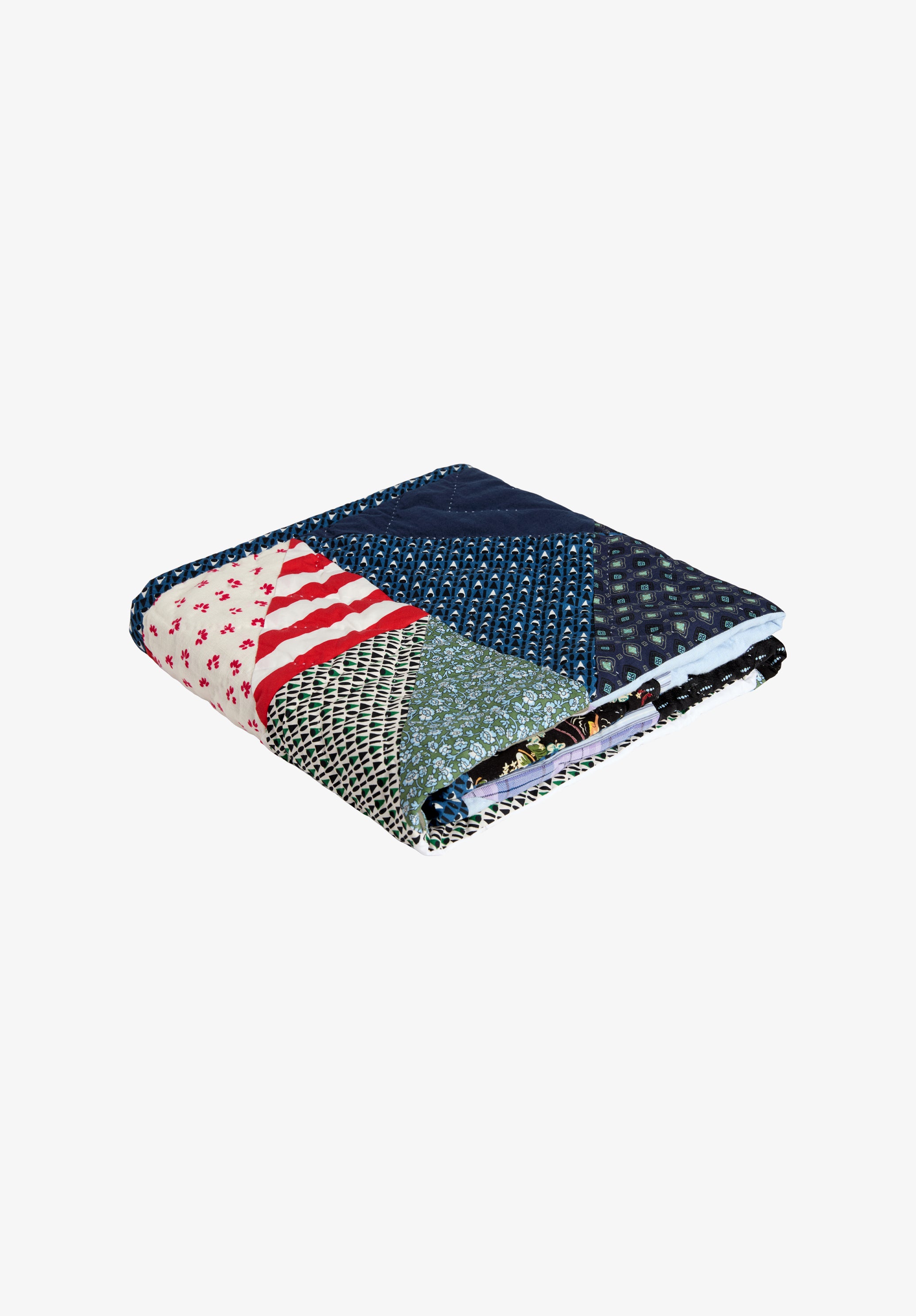 A.P.C. Danny Quilt Patchwork schwarz-weiß