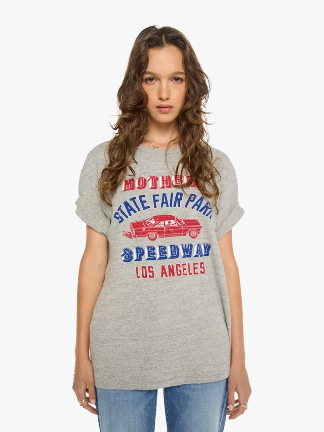 Mother The Lowdown T-Shirt State Fair Park grau mit Print