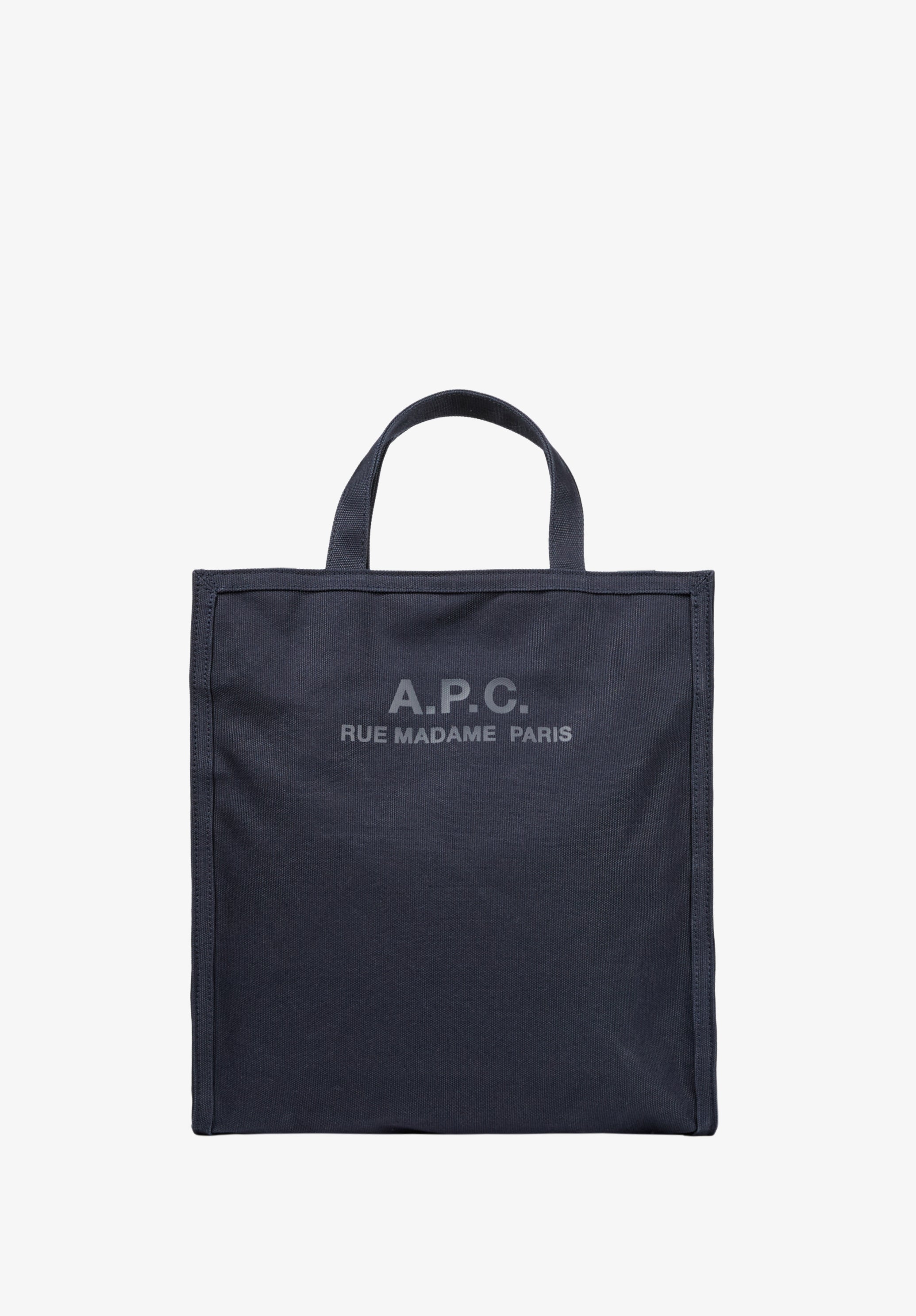 A.P.C. Récupération Tragetasche Blau Canvas 40x36