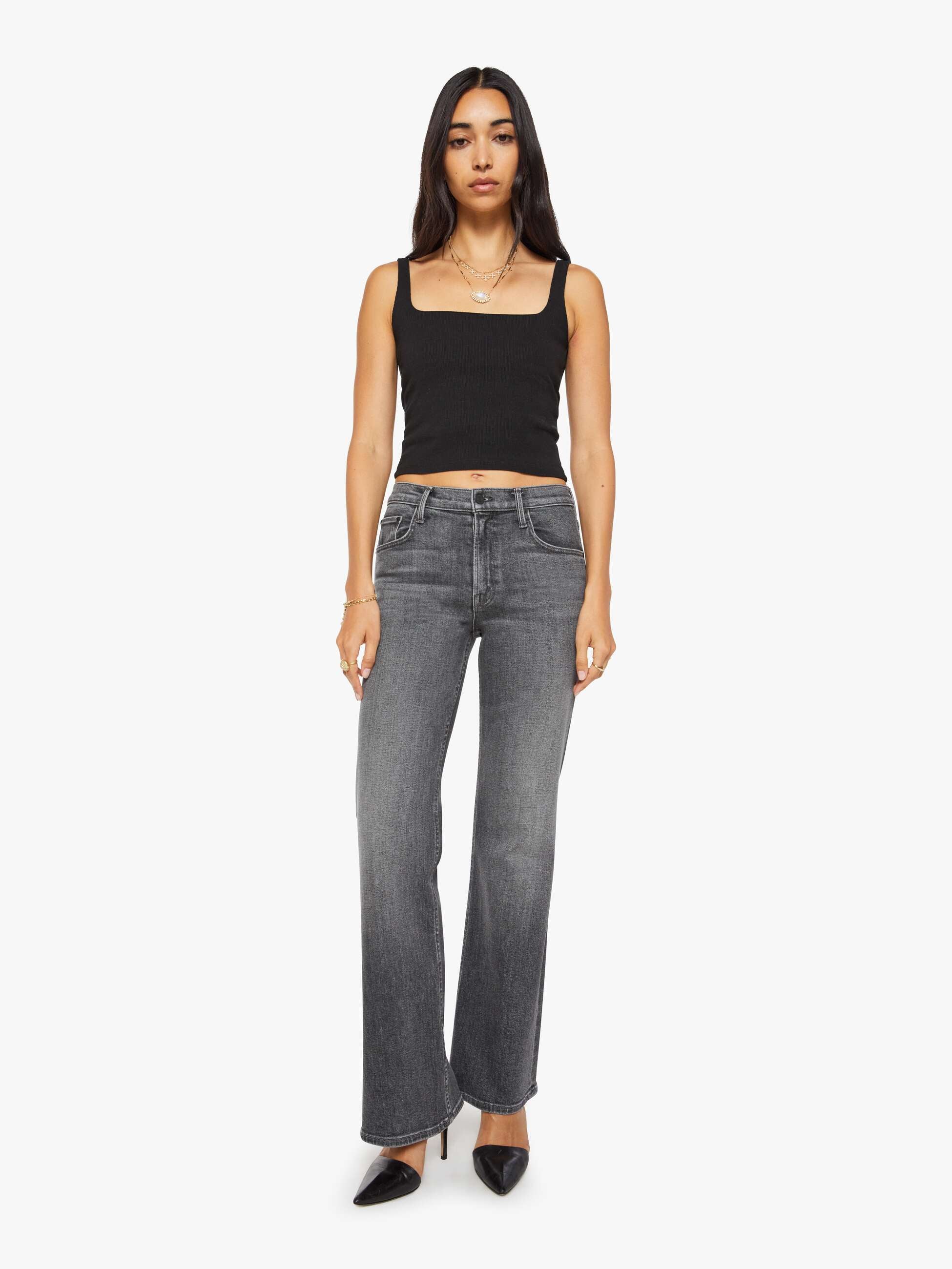 Mother The Bookie Sneak Jeans Dainty And Dangerous Bootcut