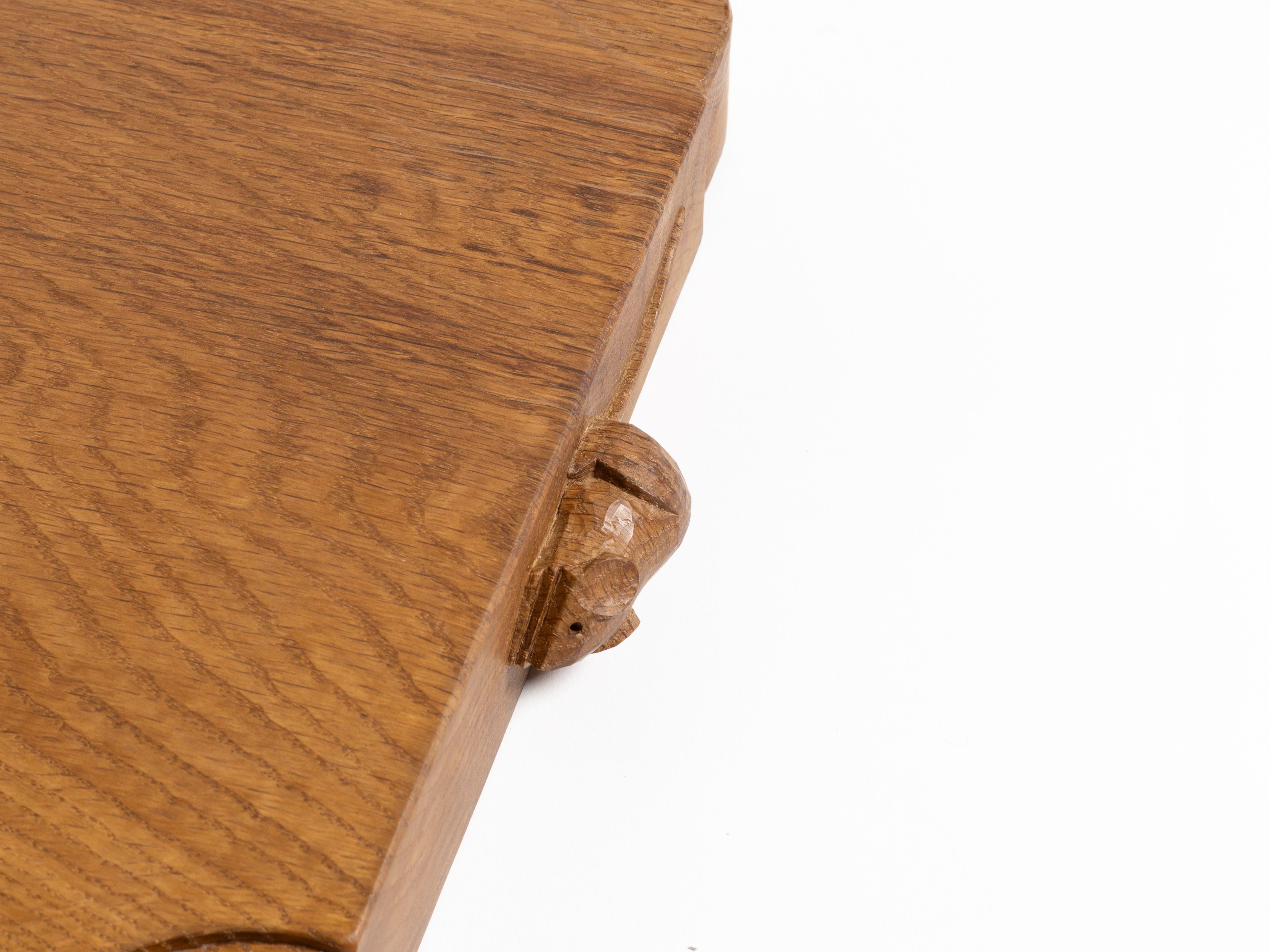 J.W.Anderson Homeware Mouseman Schneidebrett Braun Holz