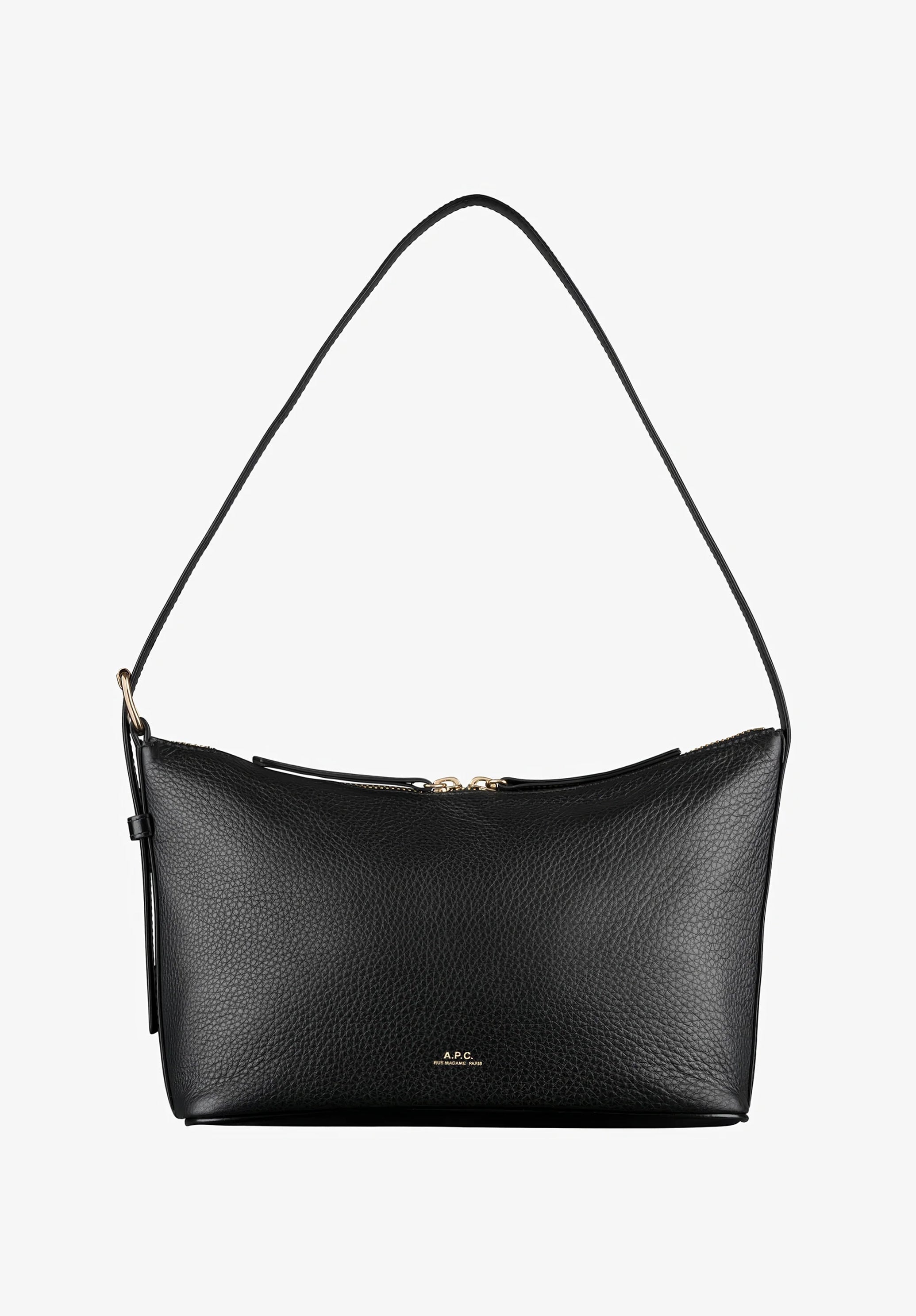 A.P.C. Bags Vera Shoulder Tasche Leder Schwarz