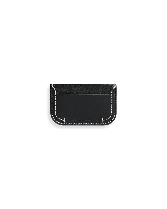 Drôle De Monsieur Porte-Cartes Kartenetui schwarz Leder OS