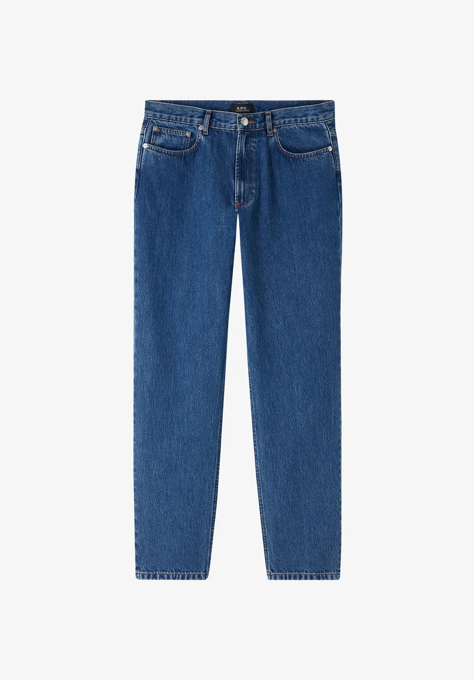 A.P.C. Martin Jeans Bio-Baumwolle Gerade Hohe Taille