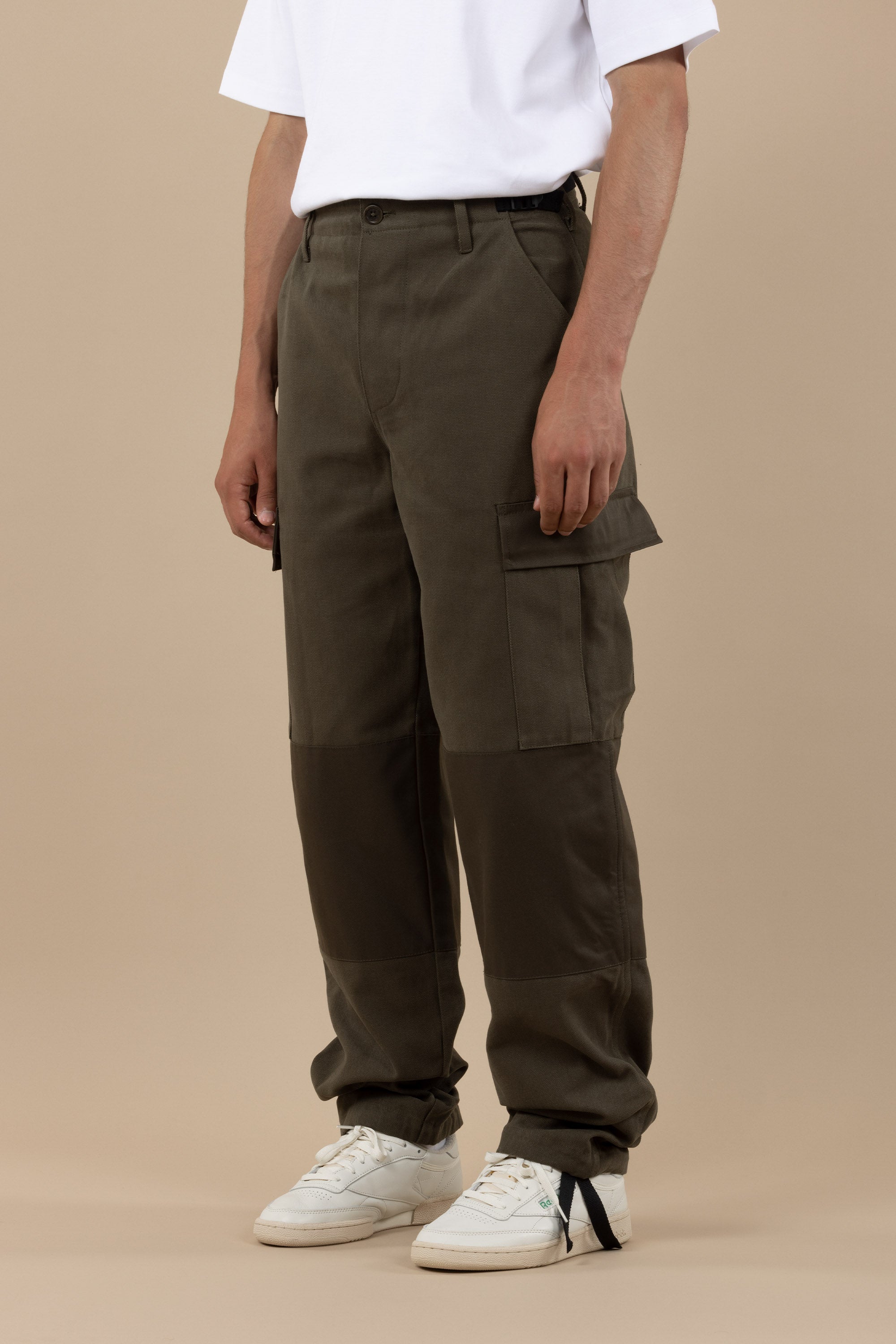 Drôle De Monsieur Le Pantalon Canvas Hose Khaki