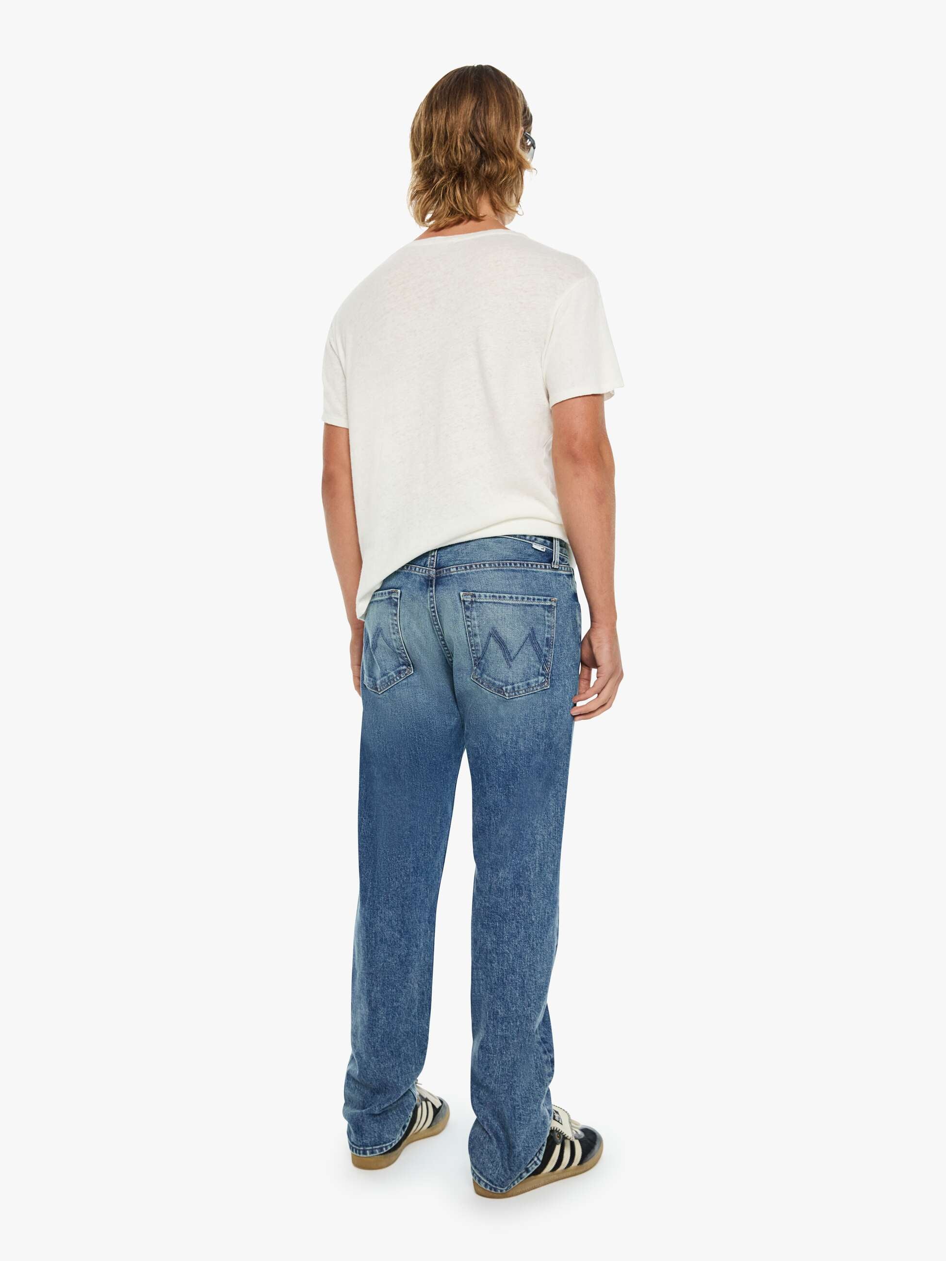 Mother The Ace Straight Jeans Herren Rub Some Dirt On It