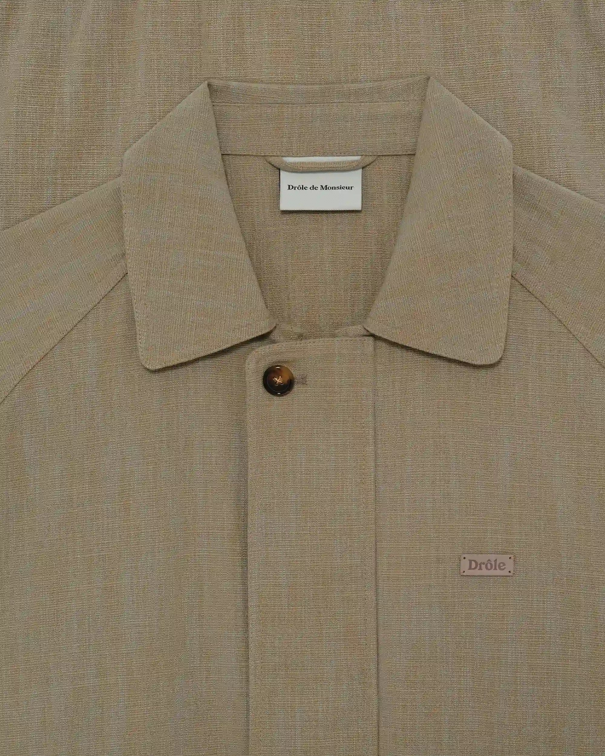Drôle De Monsieur Raglan Blouson Khaki Baumwollmix