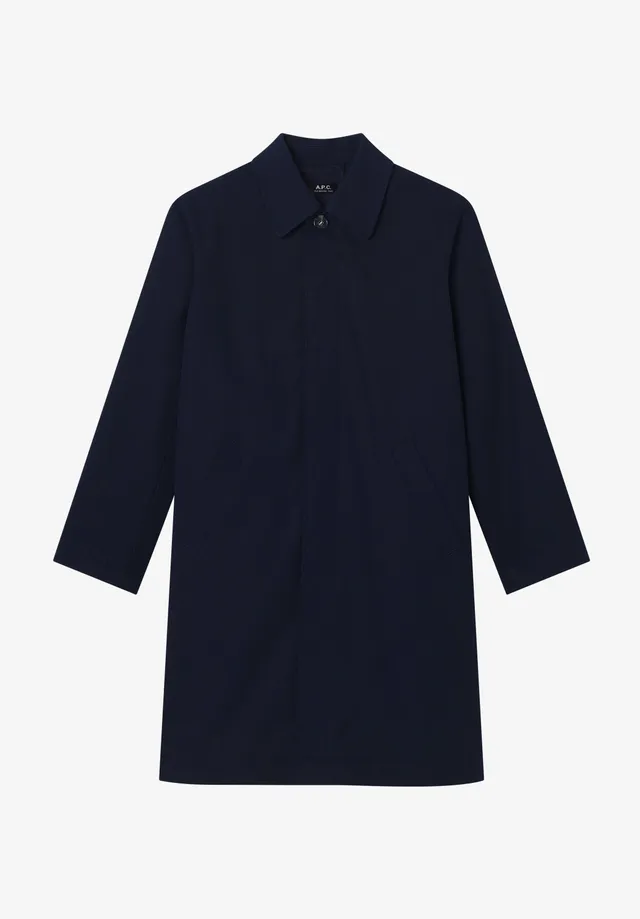 A.P.C. Mac Mantel Baumwollgabardine Gr. M Bio-Baumwolle