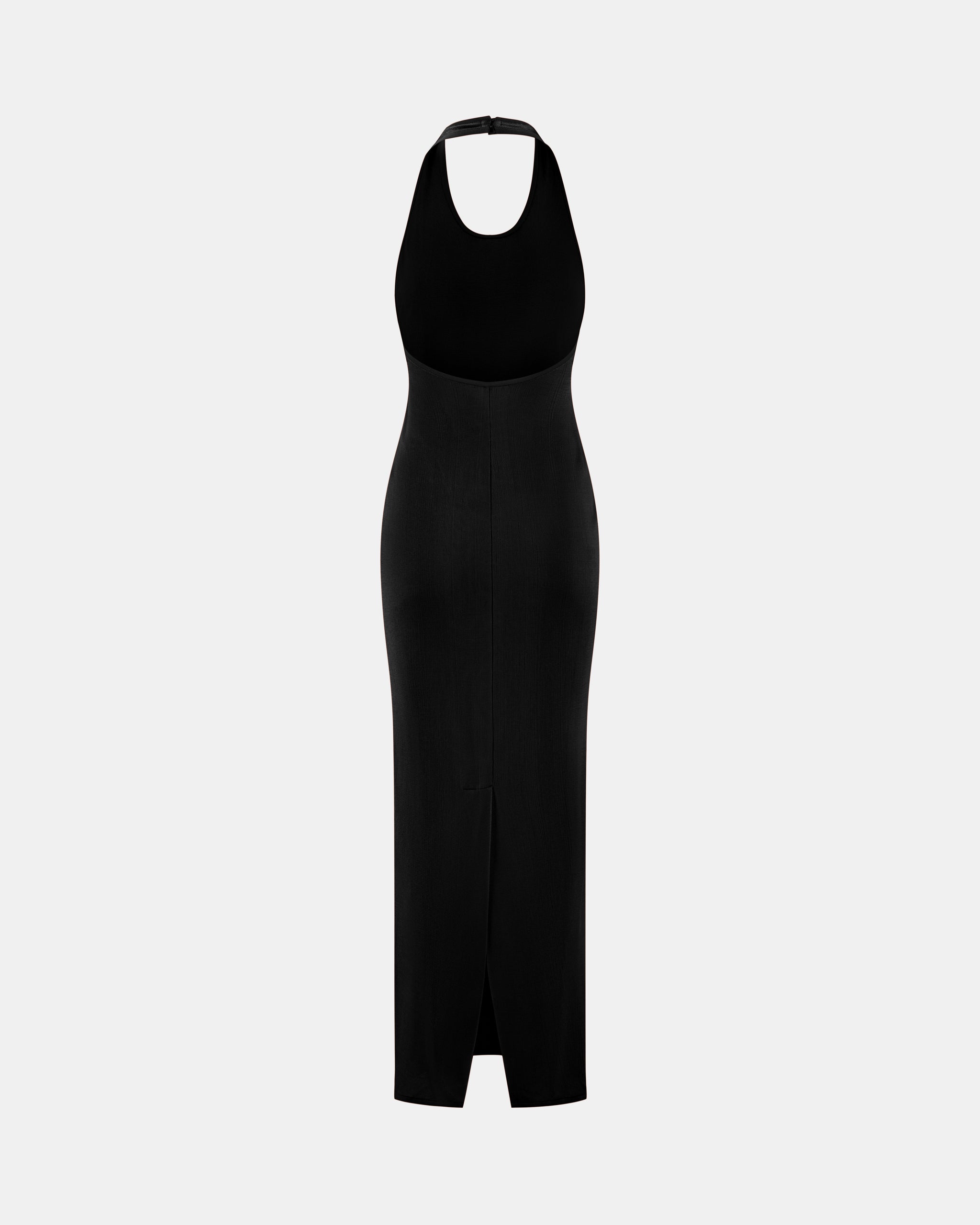 La Galpa for Noda Aziza Kleid Schwarz Viskose