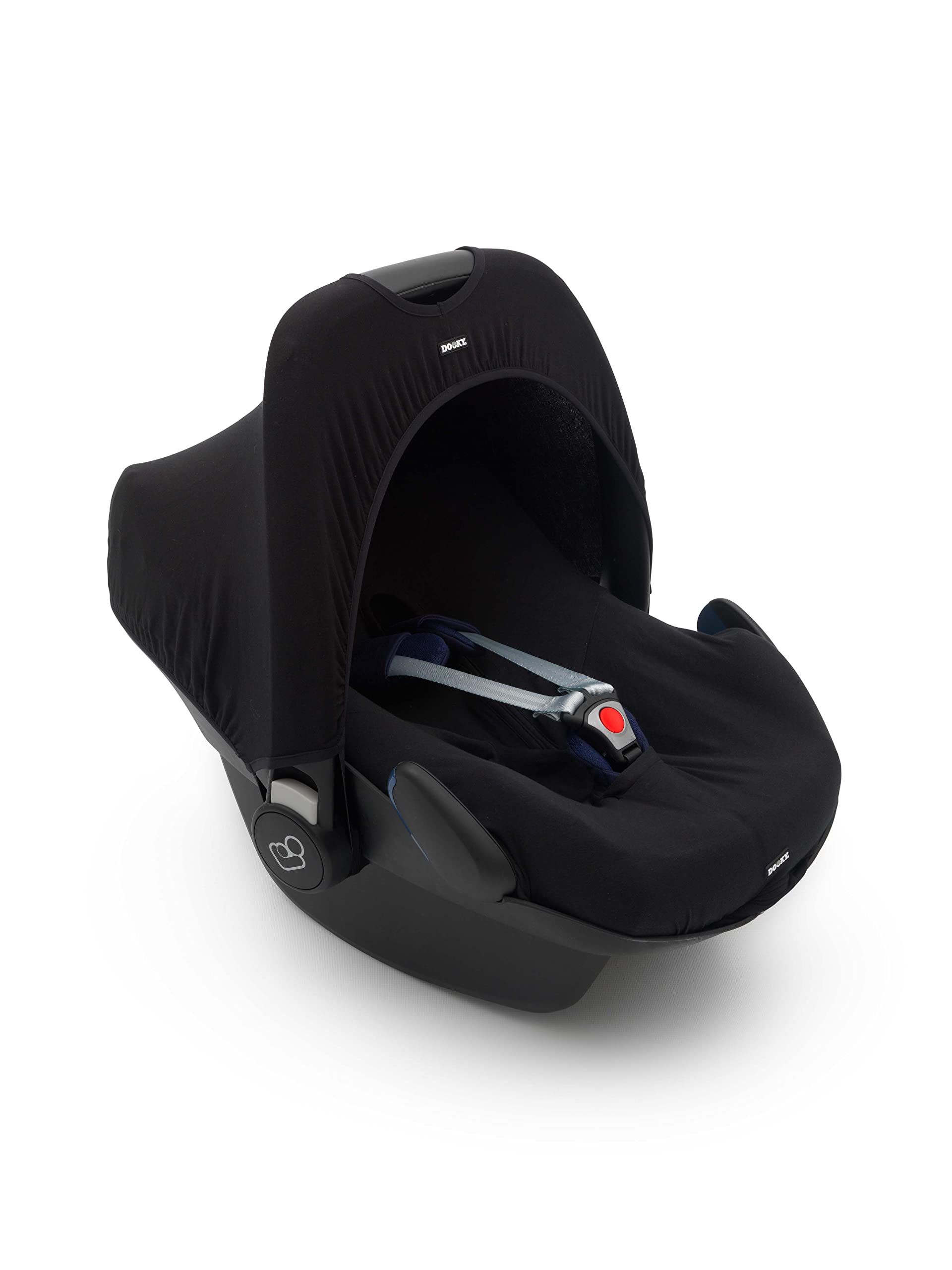 Dooky Seat Cover 0+ Babyschalenbezug 0-13 kg Black Uni