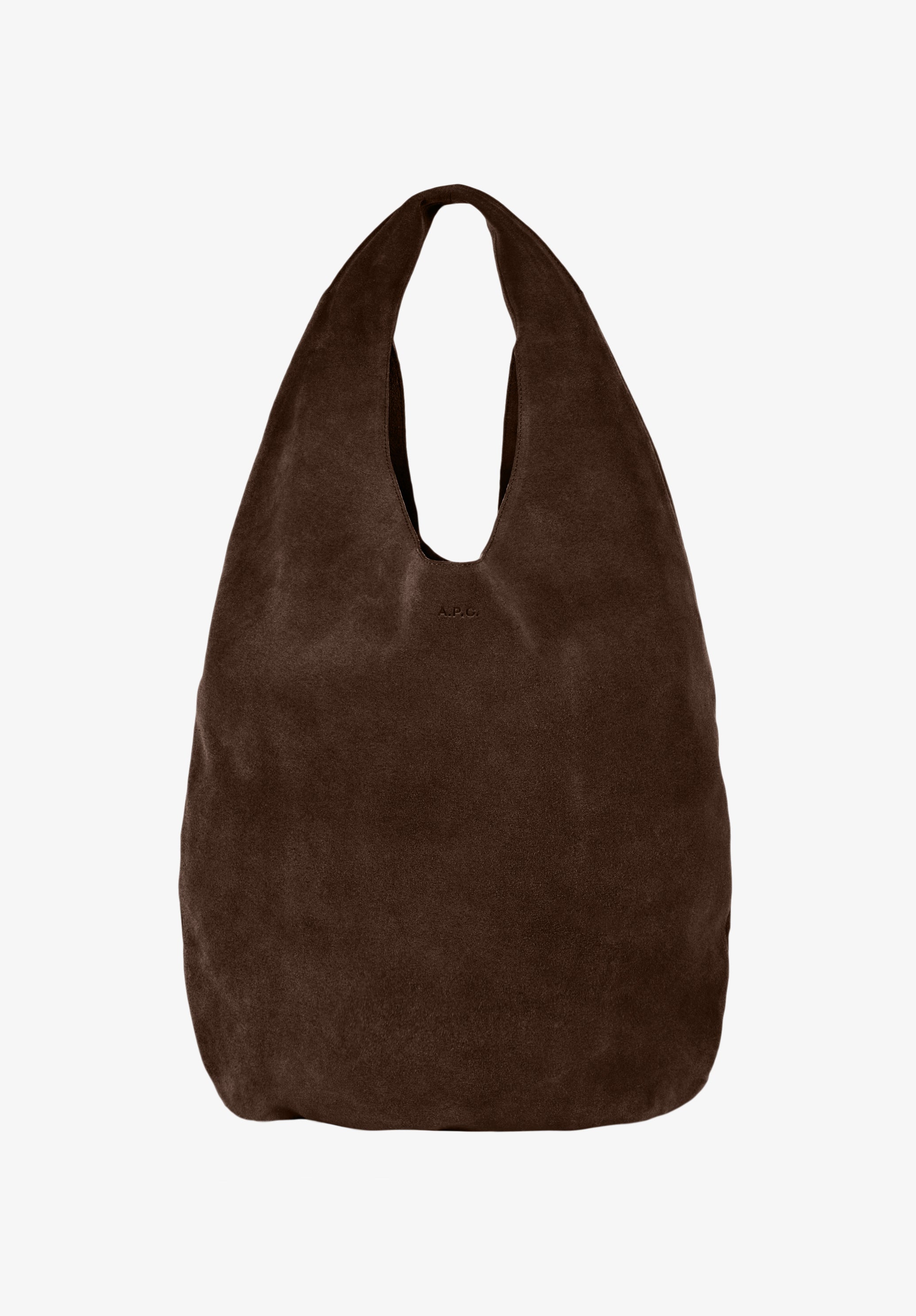 A.P.C. Neige Tasche TU Leder braun 41,5 cm