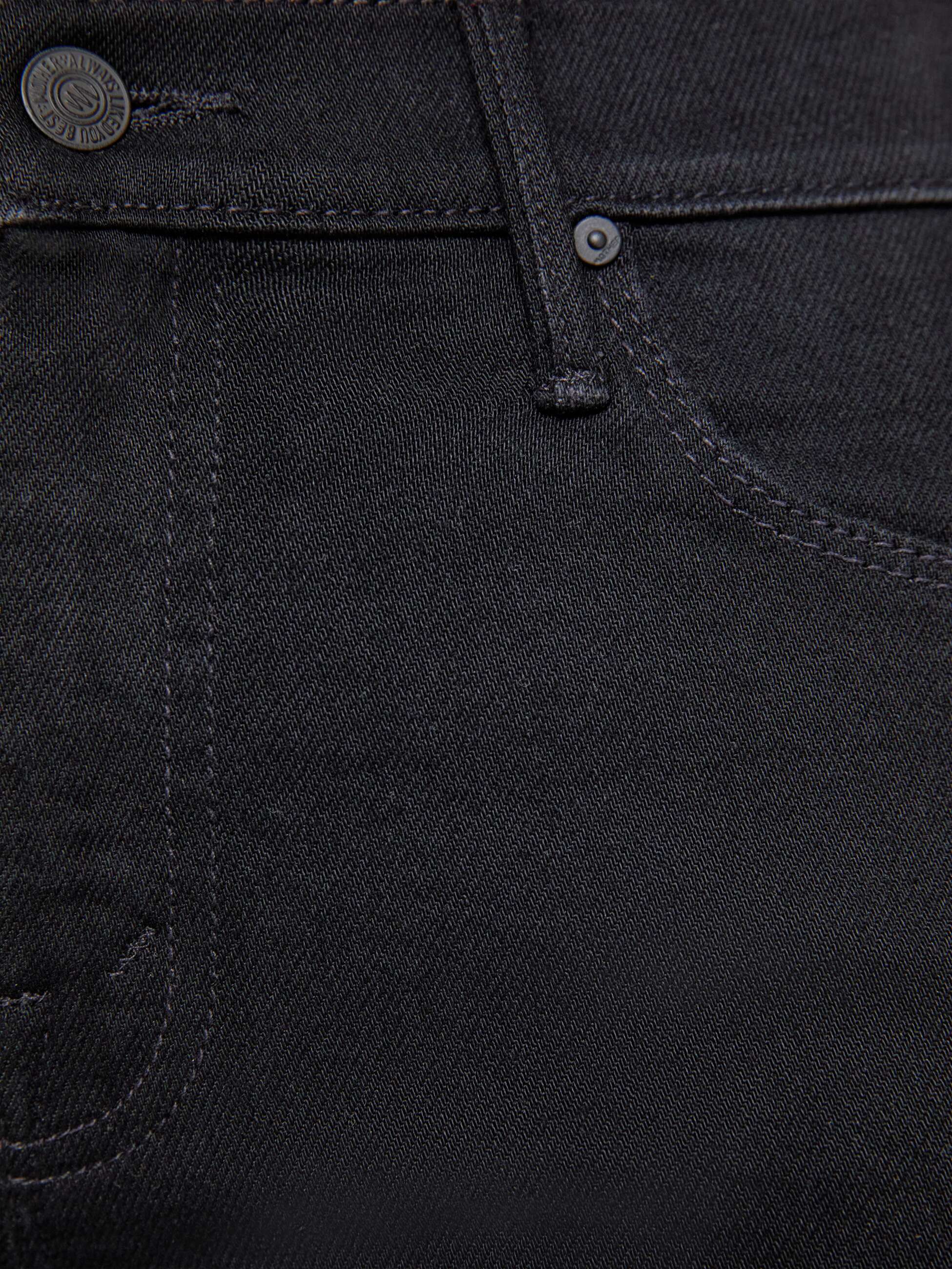 Mother The Weekender Jeans Nighty Night Schwarz Flare