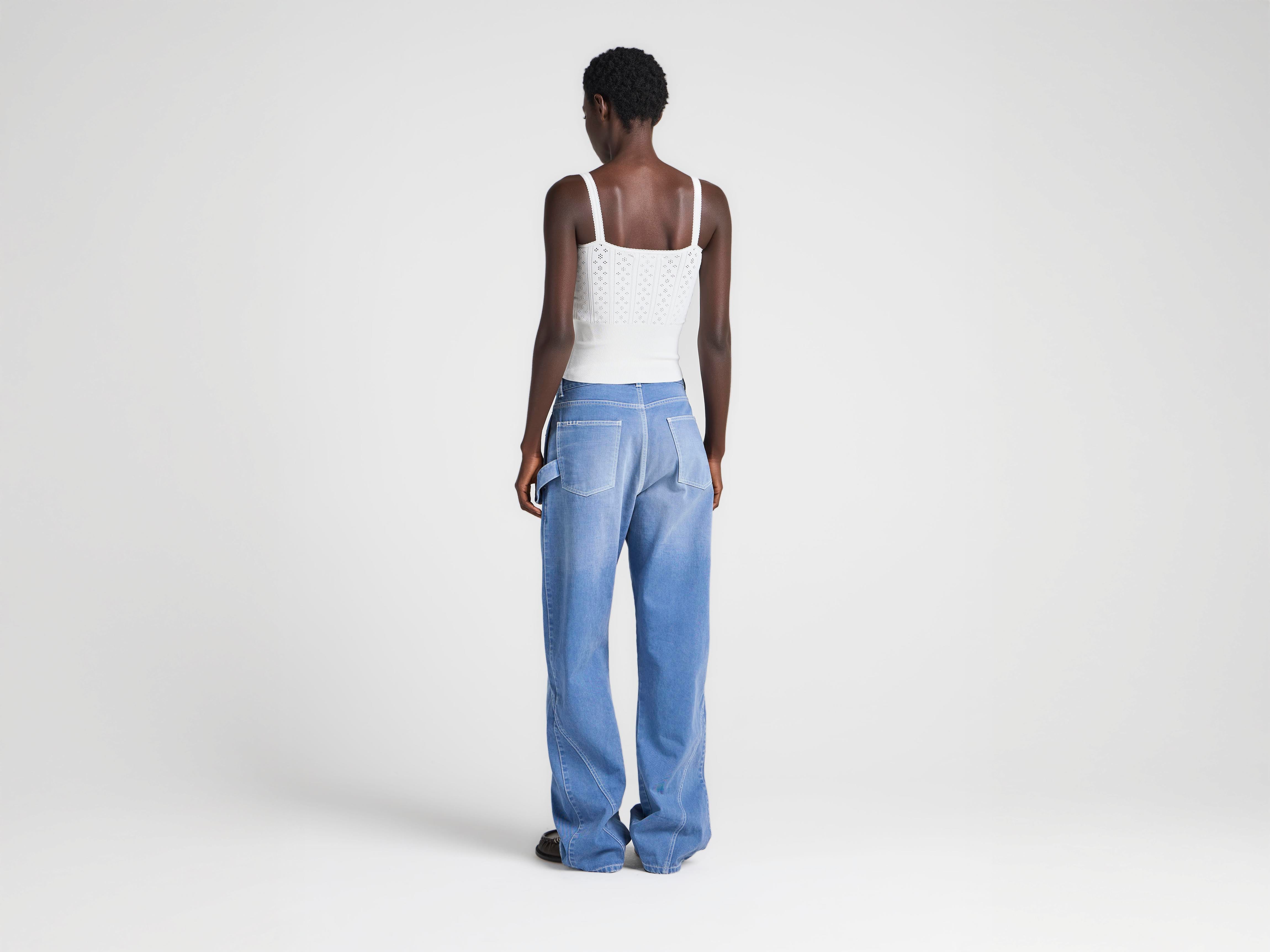 J.W.Anderson Twisted Workwear Jeans French Blue Damen