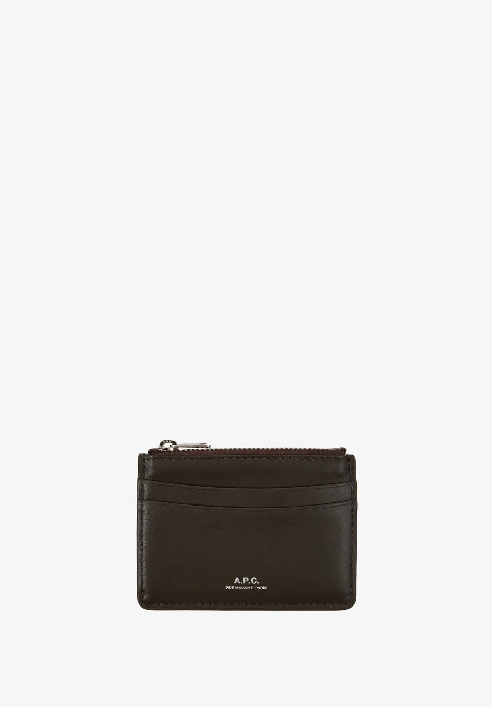 A.P.C. Paris Kartenhalter Leder TU Kreditkartenformat