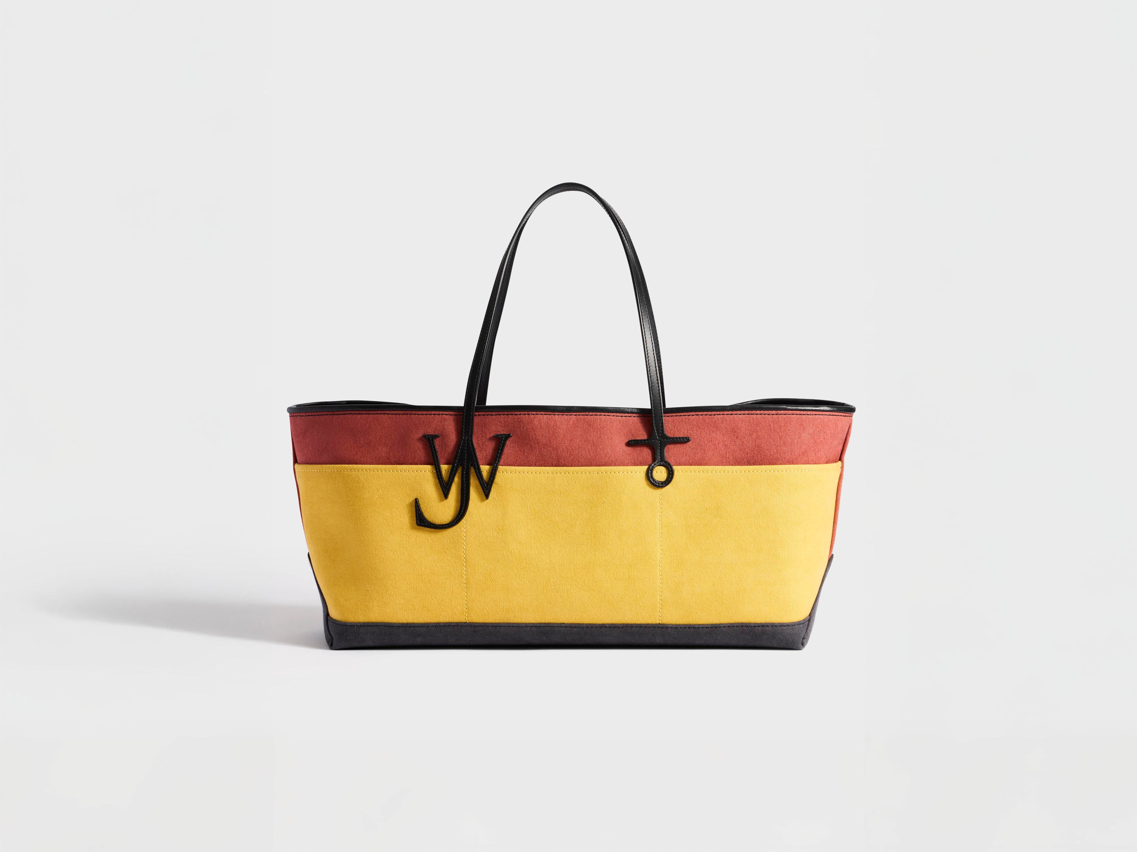 J.W.Anderson Anchor Tote Tasche Canvas Rost Multi
