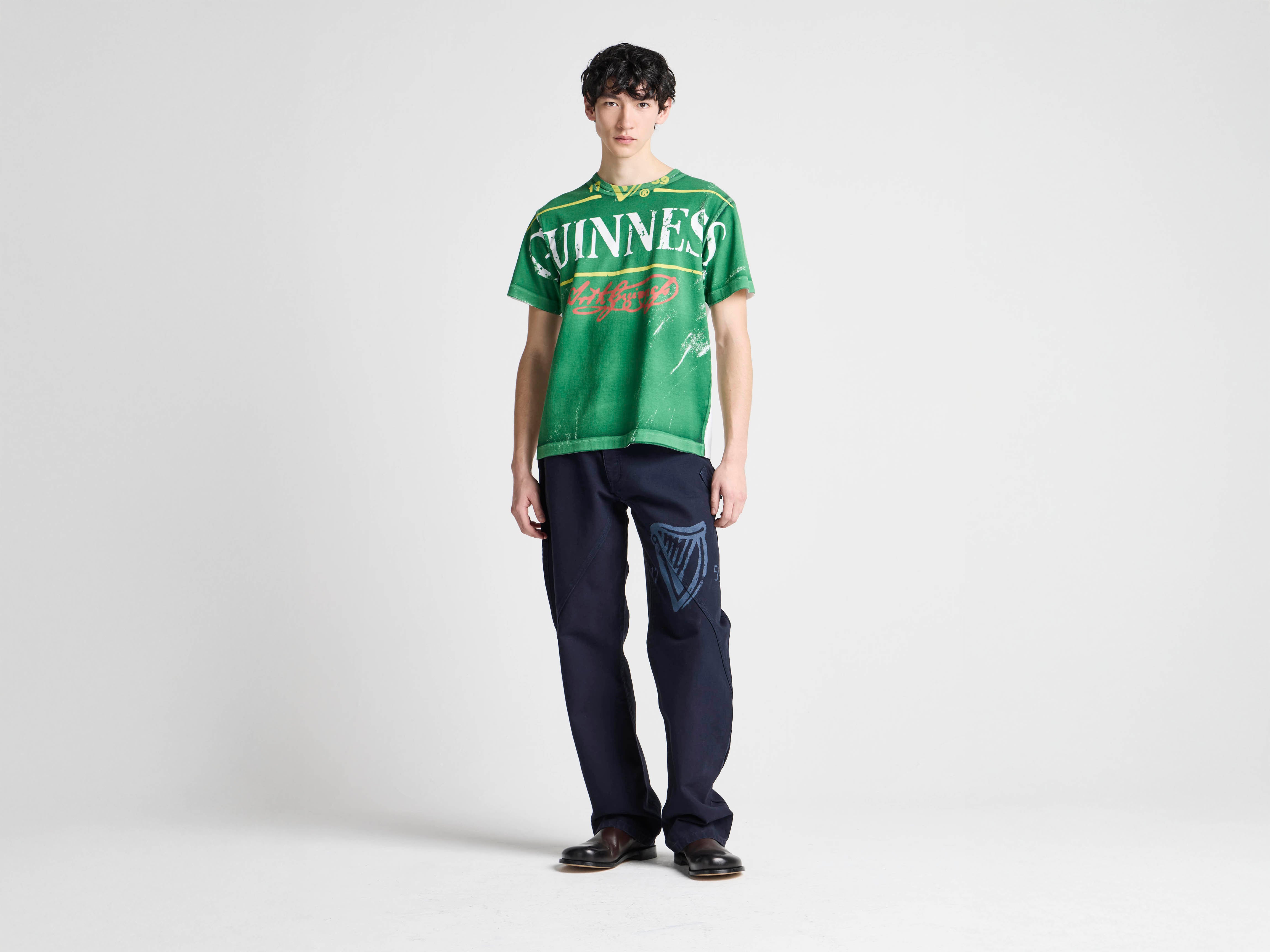 J.W.Anderson x Guinness Bottle Top T-Shirt Grün Unisex