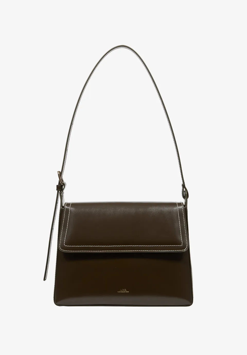 A.P.C. Virginie Flap Tasche TU Magnetverschluss
