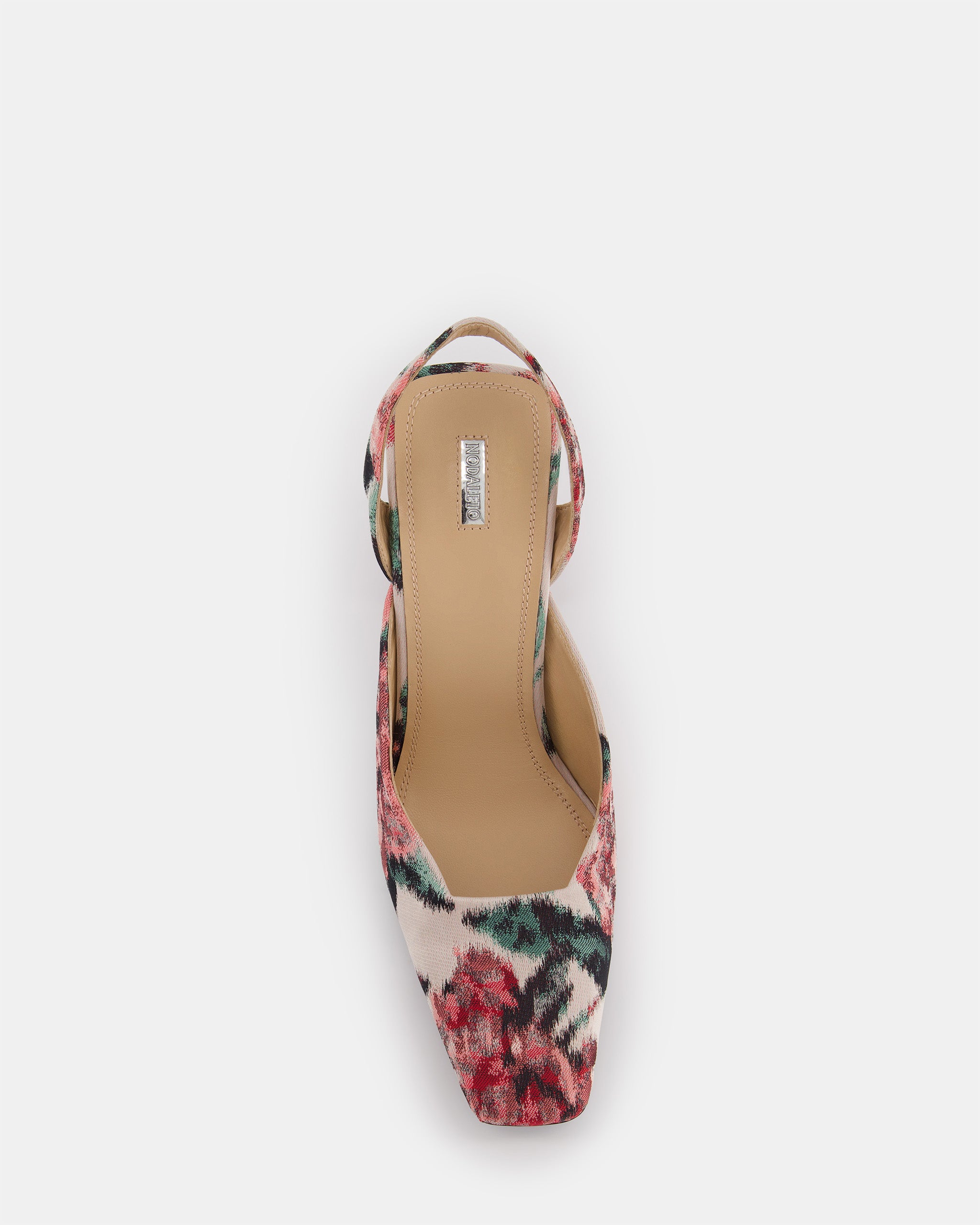 Nodaleto Nodstalgia Iris Pumps Roses Print 9 cm