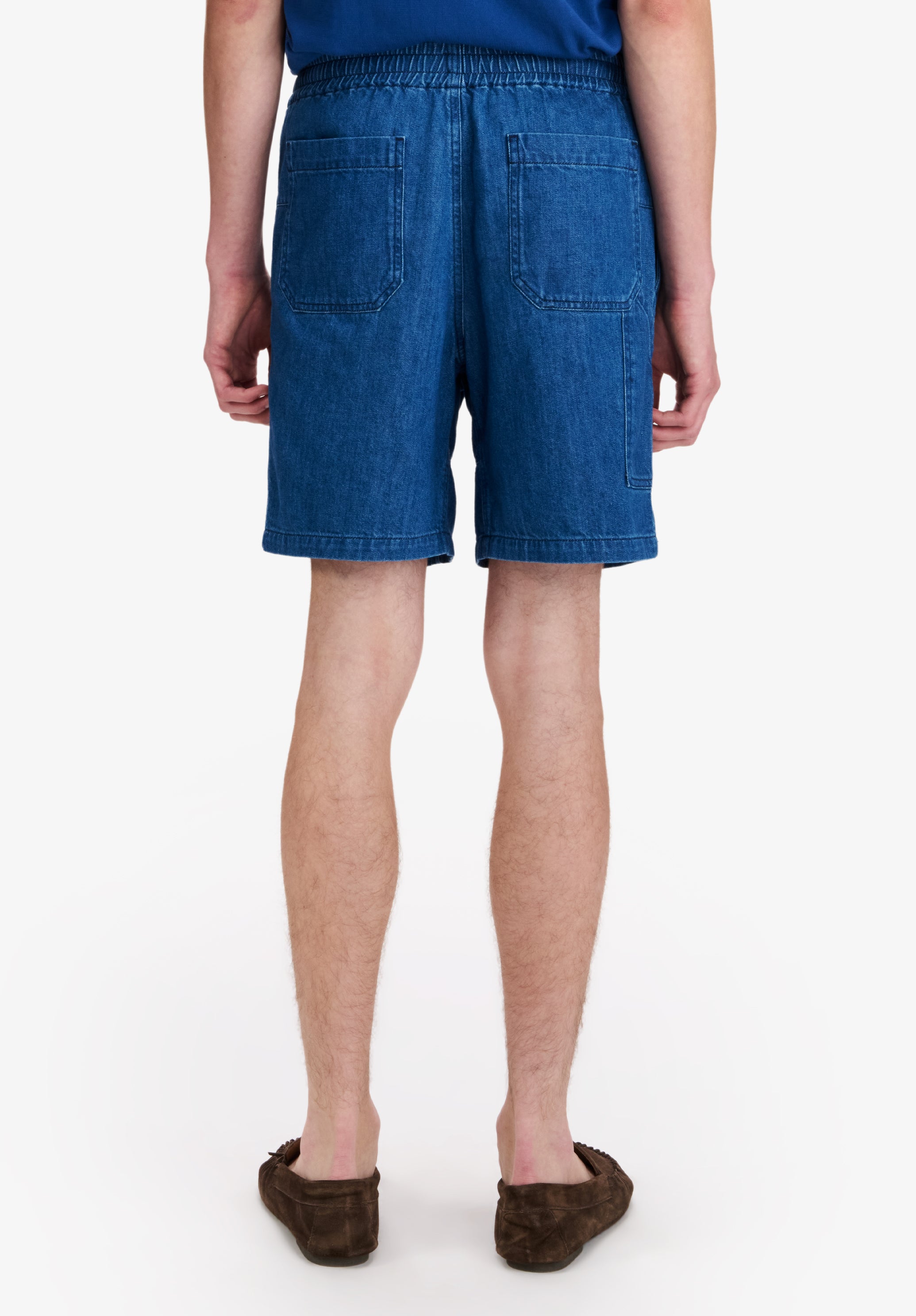 A.P.C. Norris Shorts Bermuda Blau Gr M