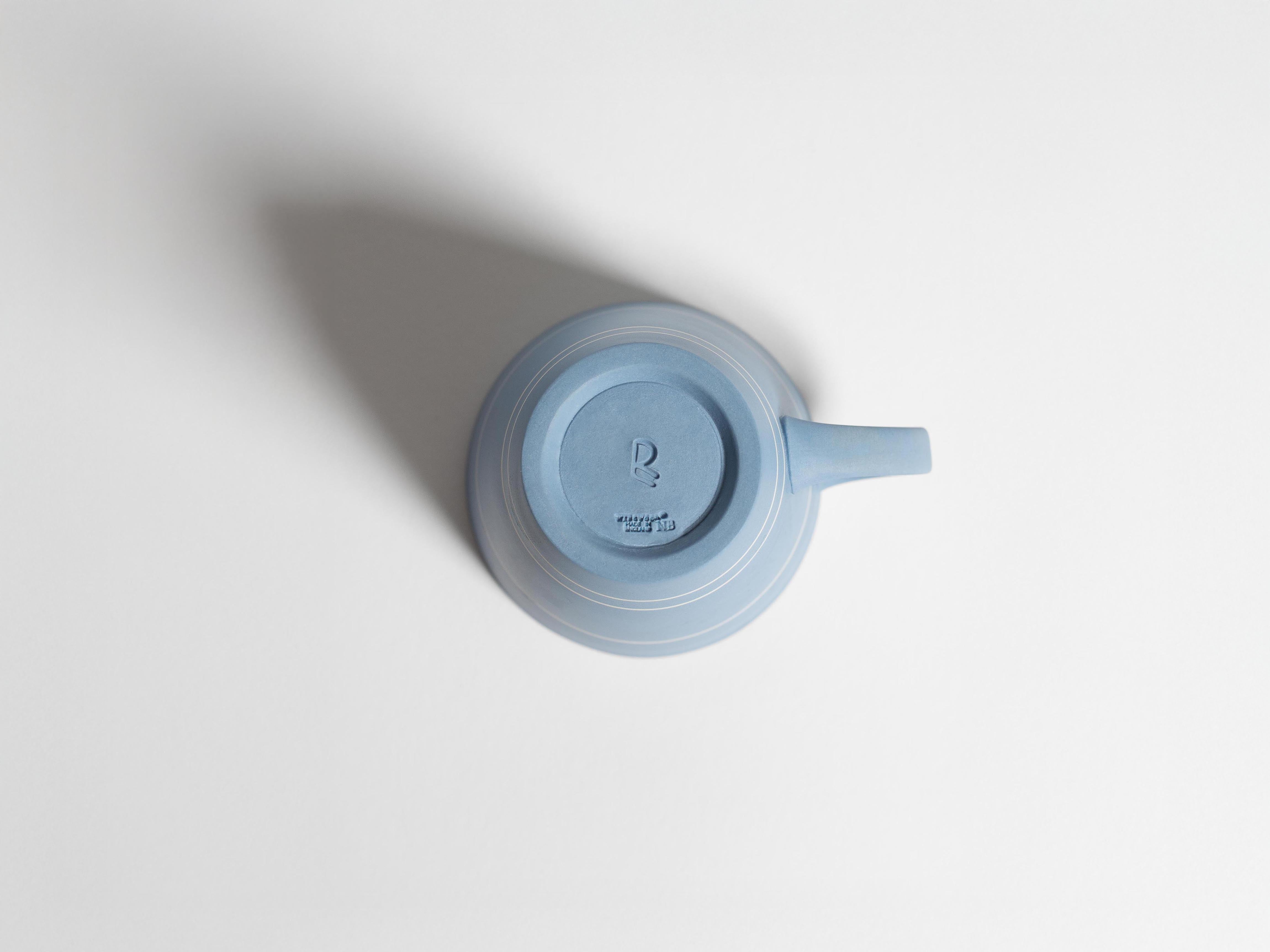 J.W.Anderson Tableware Kaffeetasse Untertasse Hellblau Wedgwood